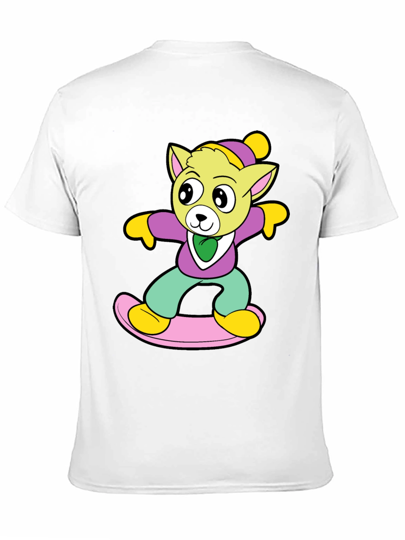 Cartoon Snowboarder T-Shirt