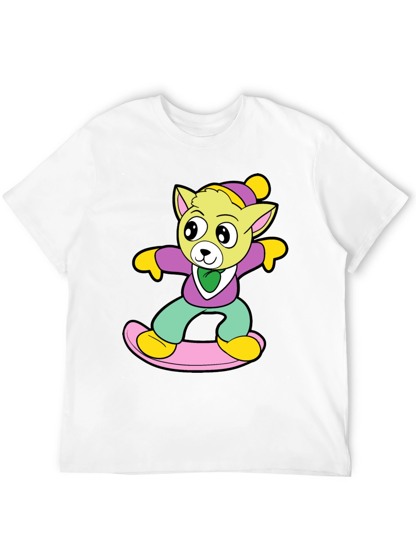 Cartoon Snowboarder T-Shirt