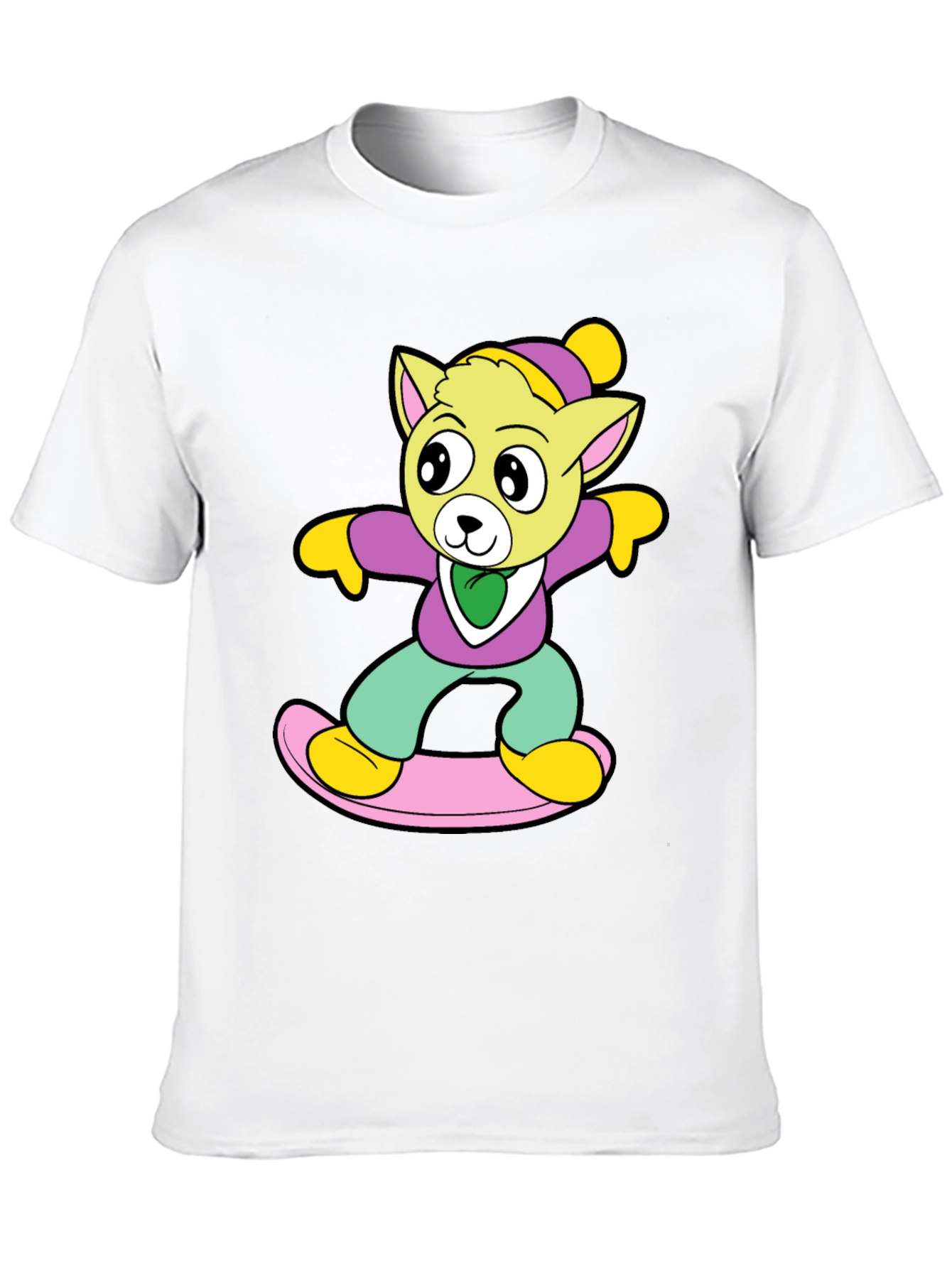 Cartoon Snowboarder T-Shirt