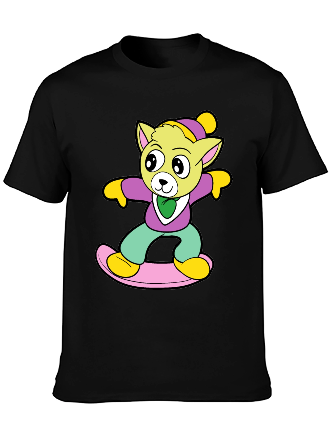 Cartoon Snowboarder T-Shirt