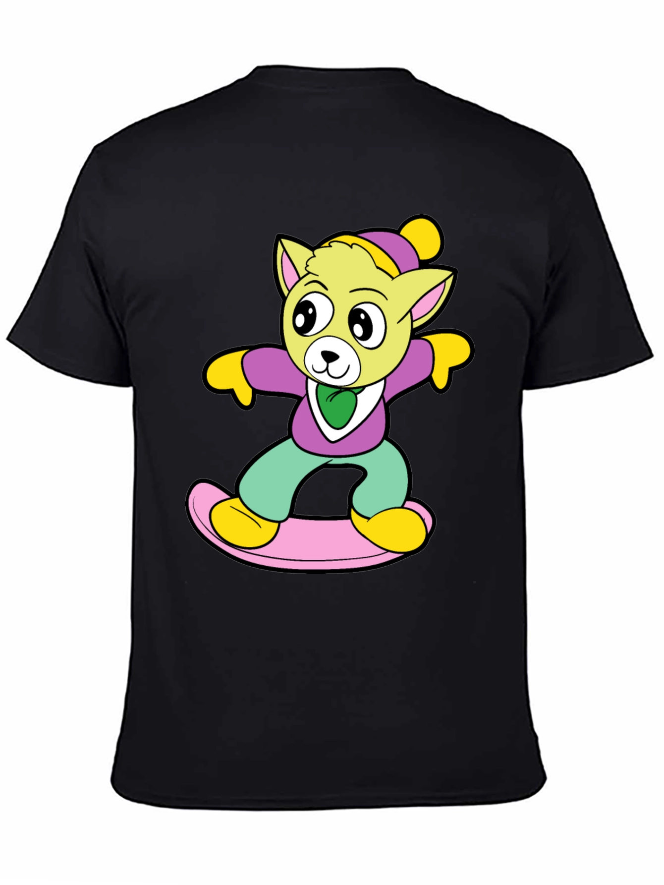 Cartoon Snowboarder T-Shirt