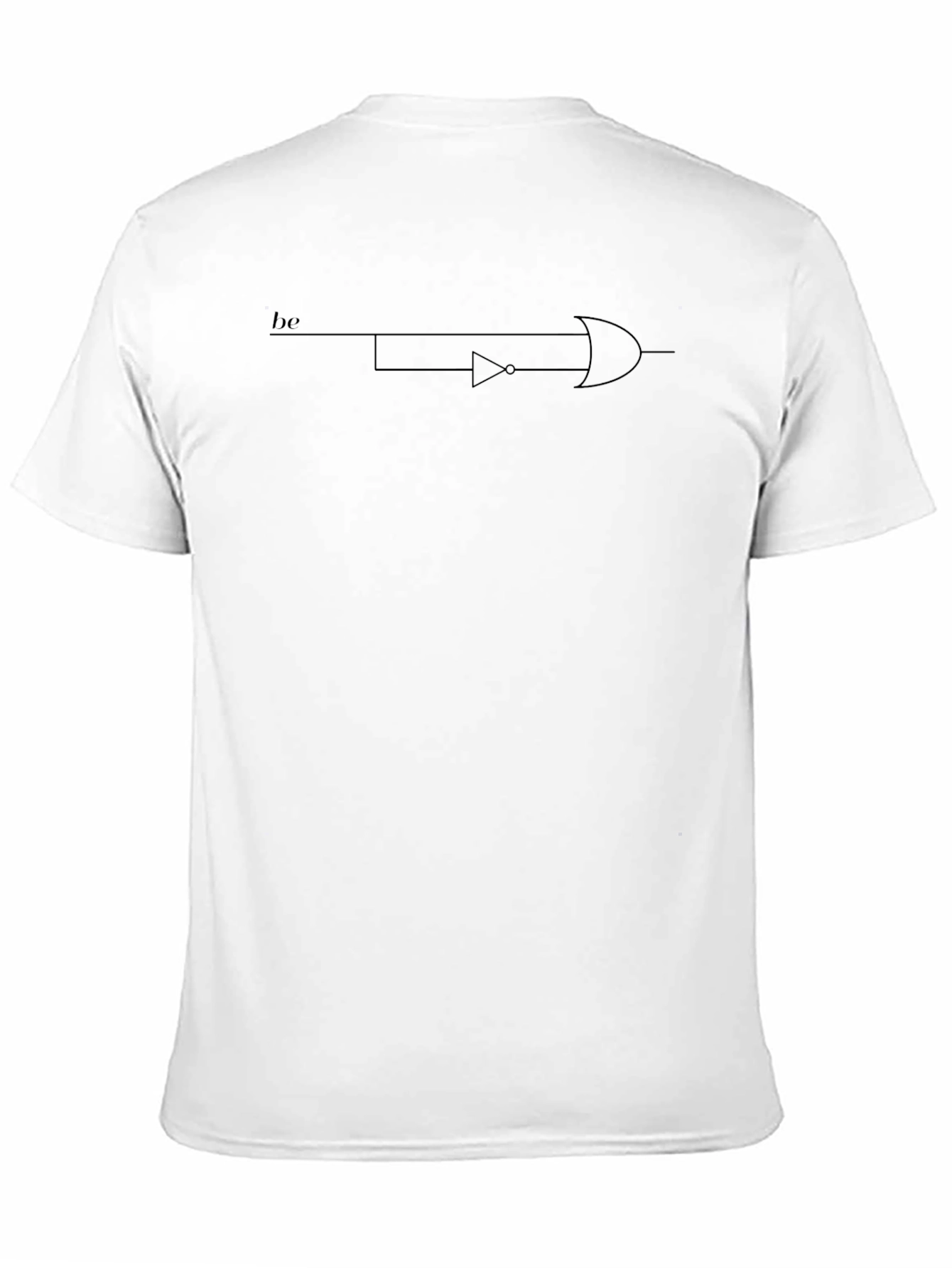 Logic Gate Black T-Shirt - Be NAND Be Proud