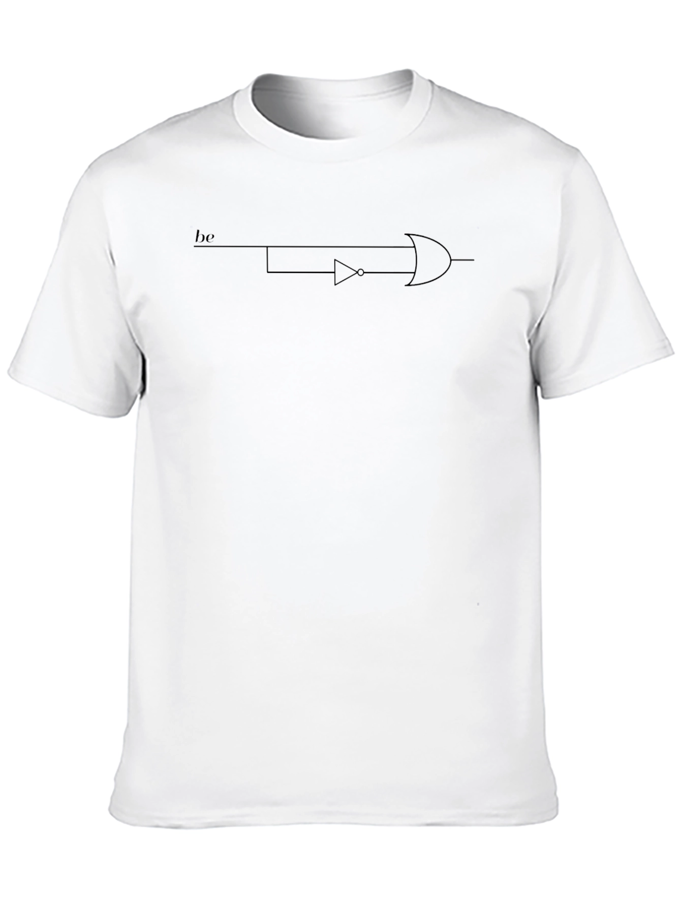 Logic Gate Black T-Shirt - Be NAND Be Proud