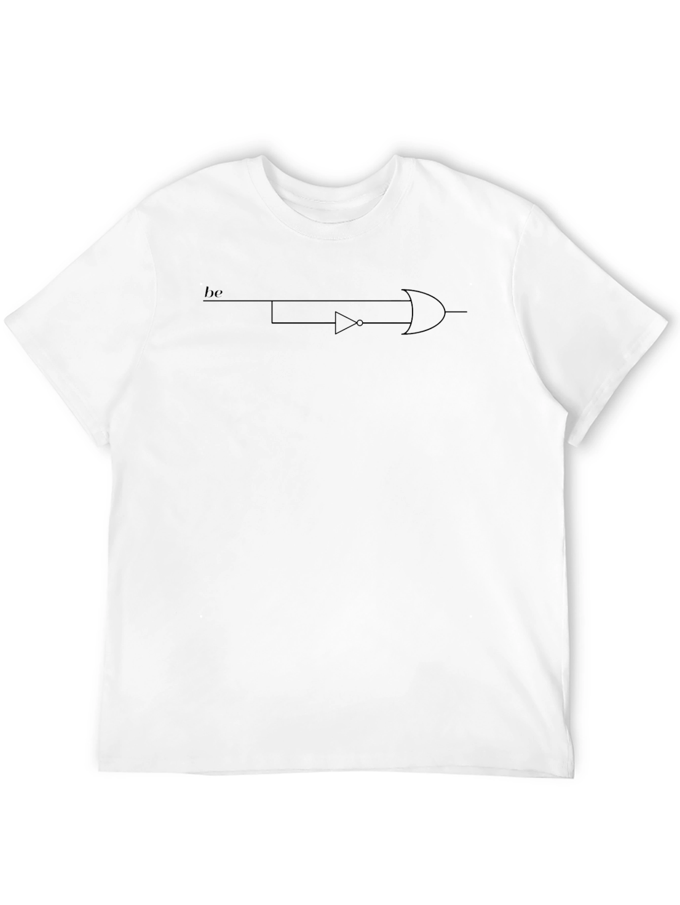 Logic Gate Black T-Shirt - Be NAND Be Proud