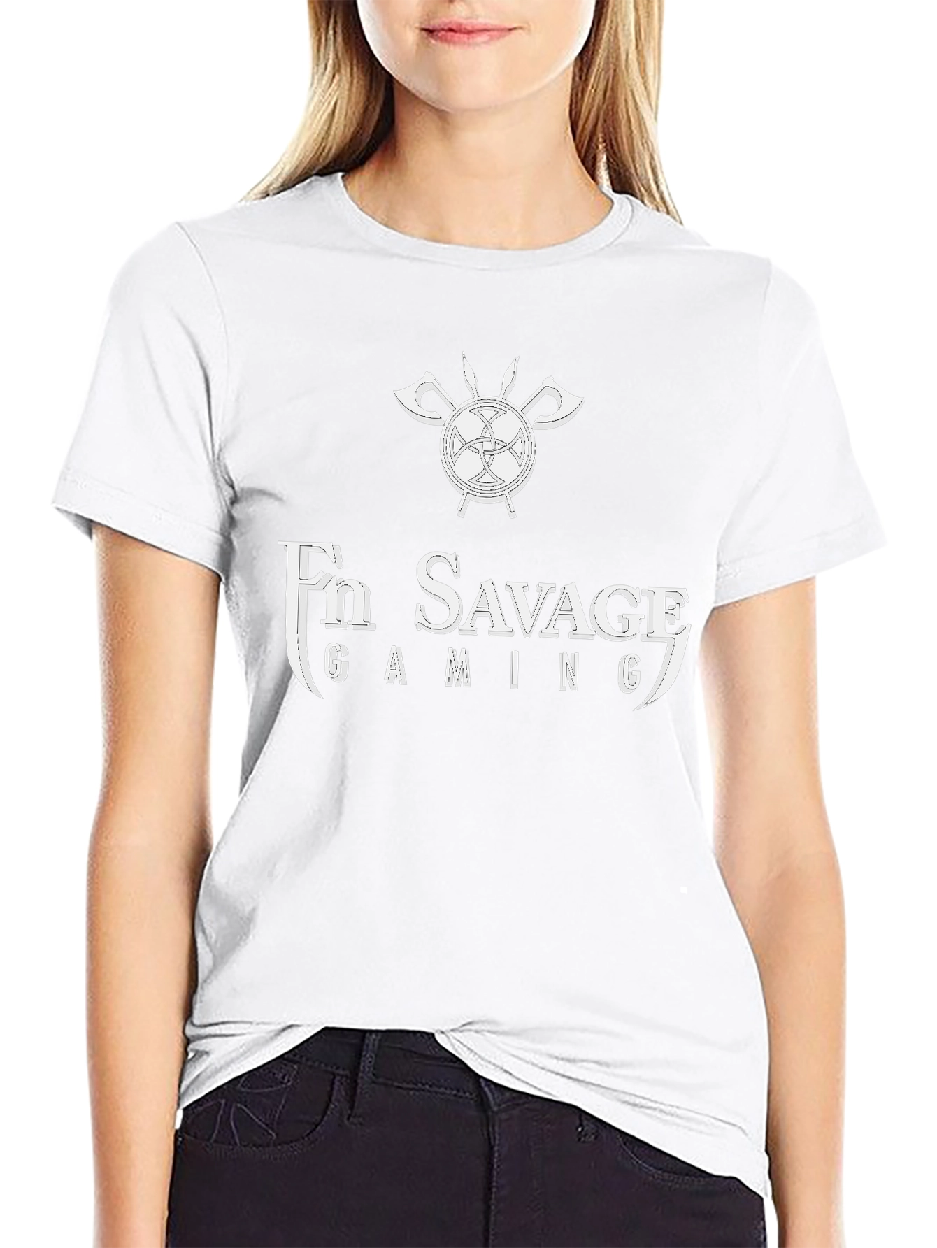 Fn Savage Gaming Black T-Shirt