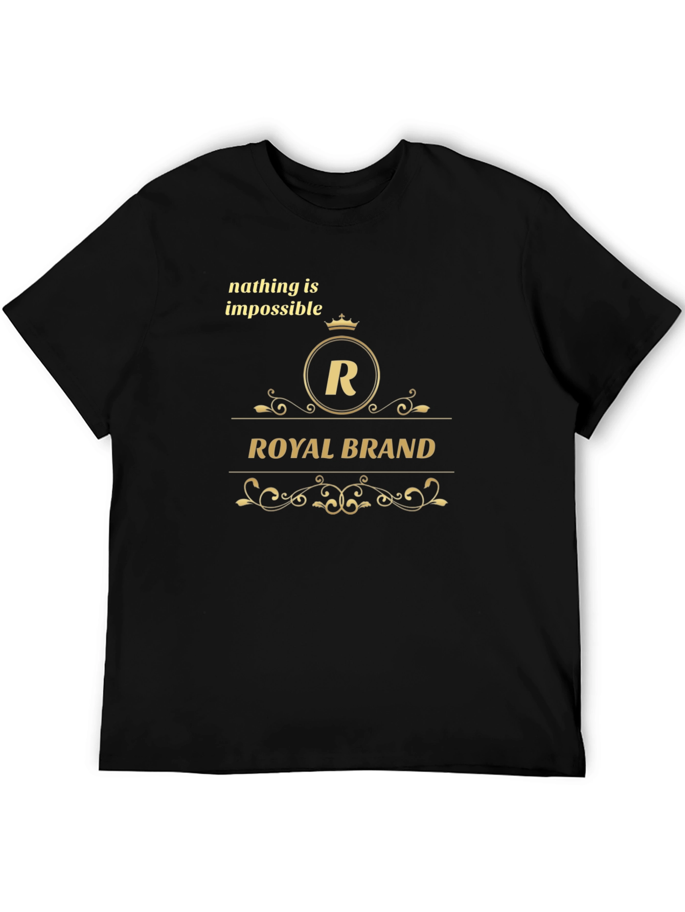 Royal Brand Black T-Shirt