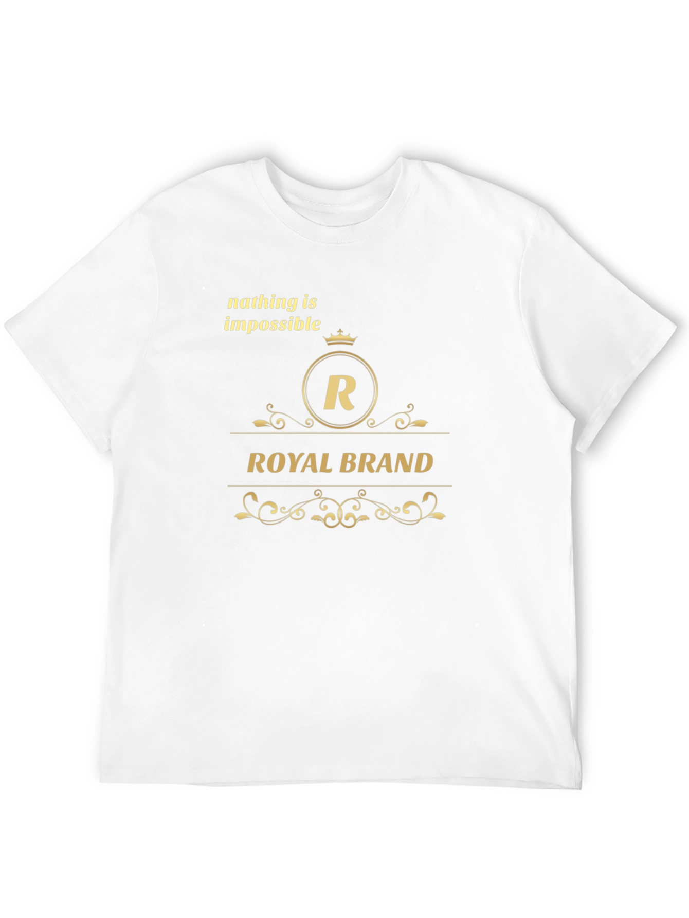 Royal Brand Black T-Shirt