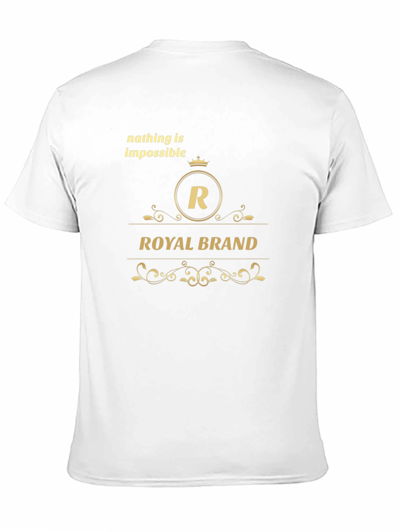 Royal Brand Black T-Shirt