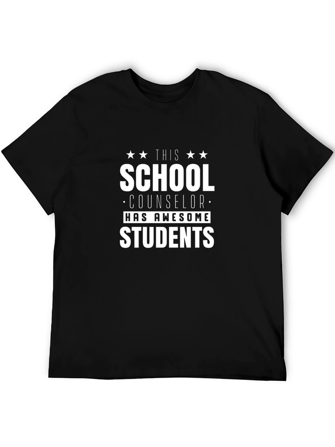 School Counselor Awesome Students T-Shirt