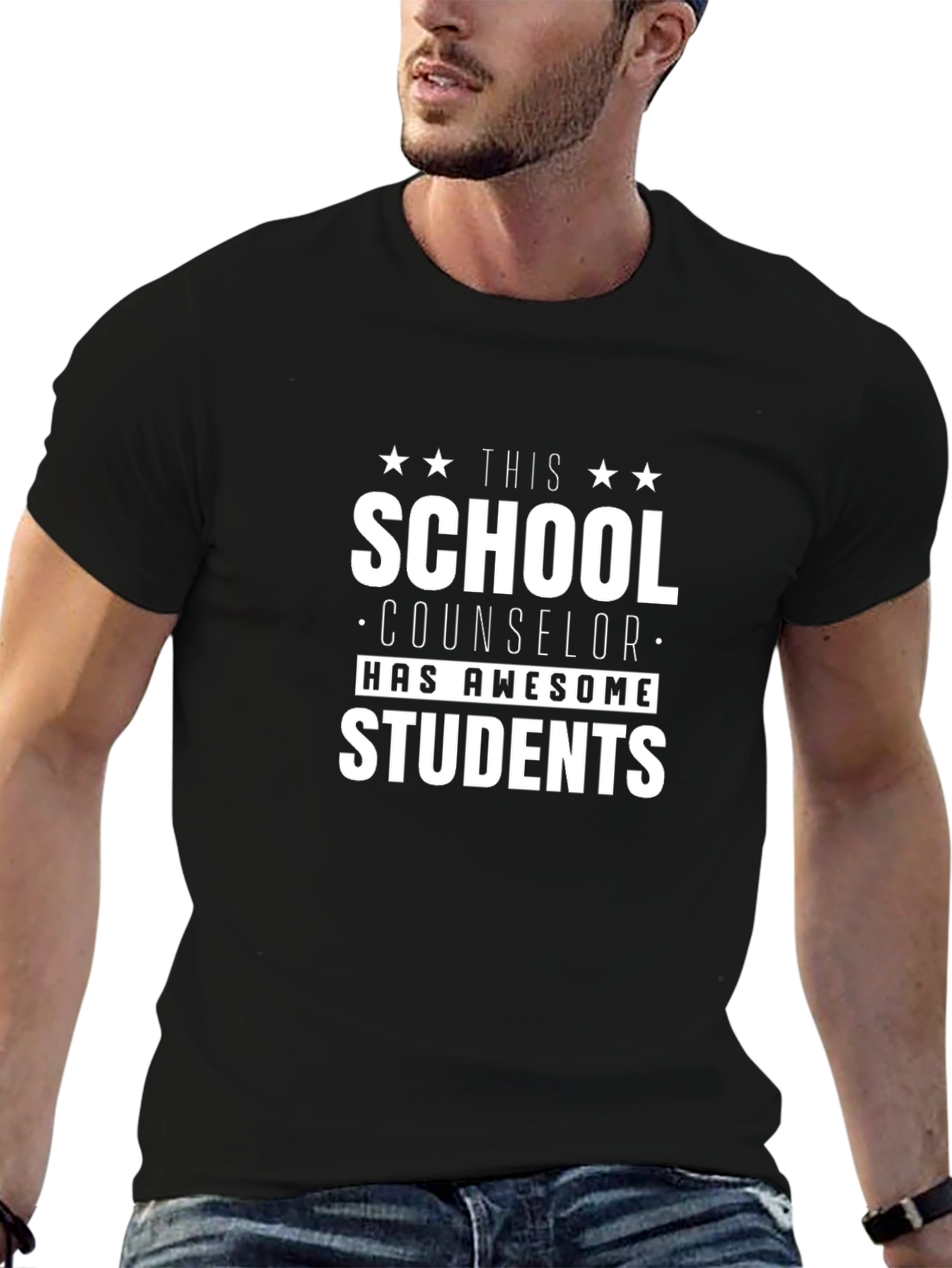 School Counselor Awesome Students T-Shirt