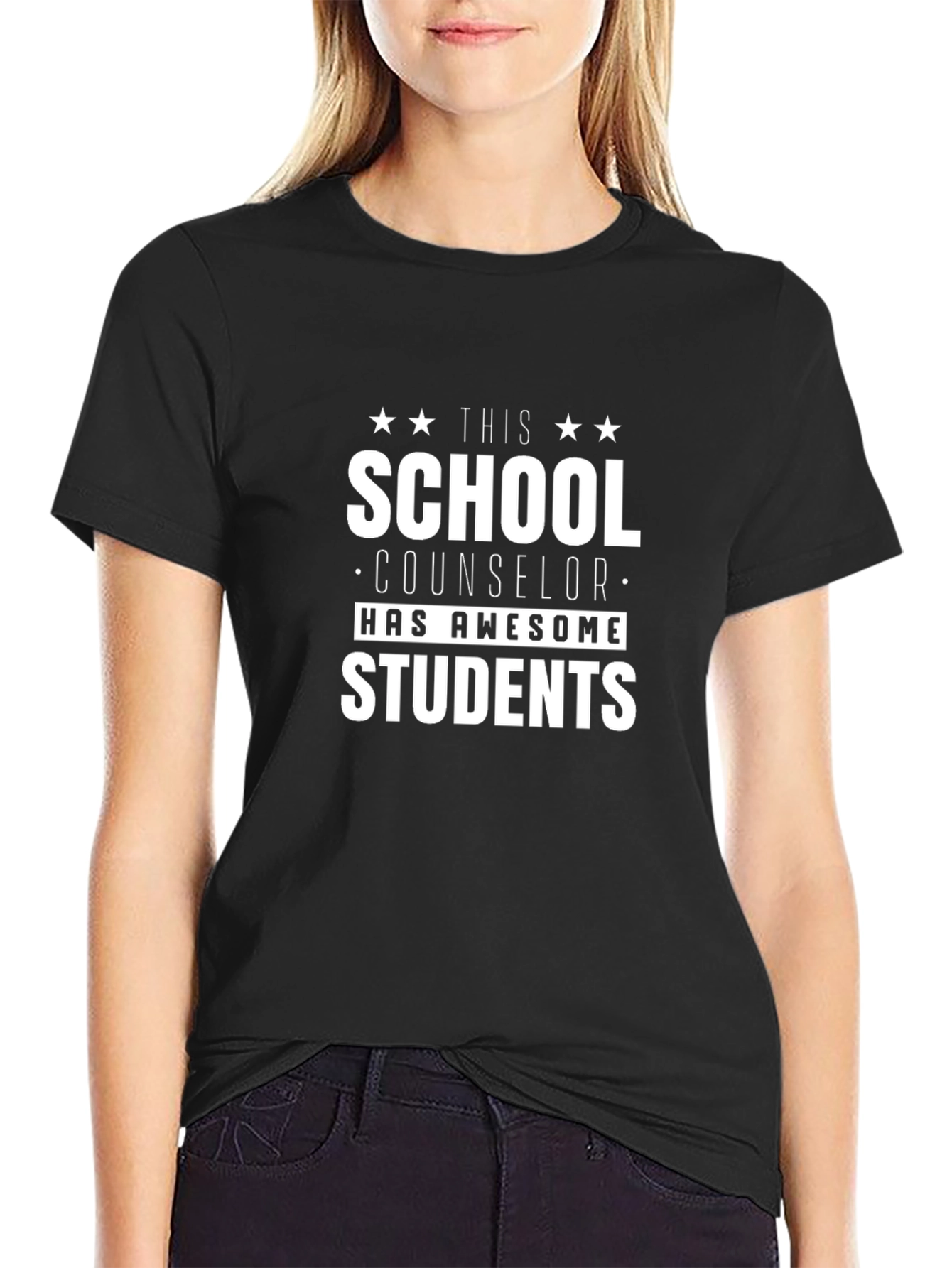 School Counselor Awesome Students T-Shirt