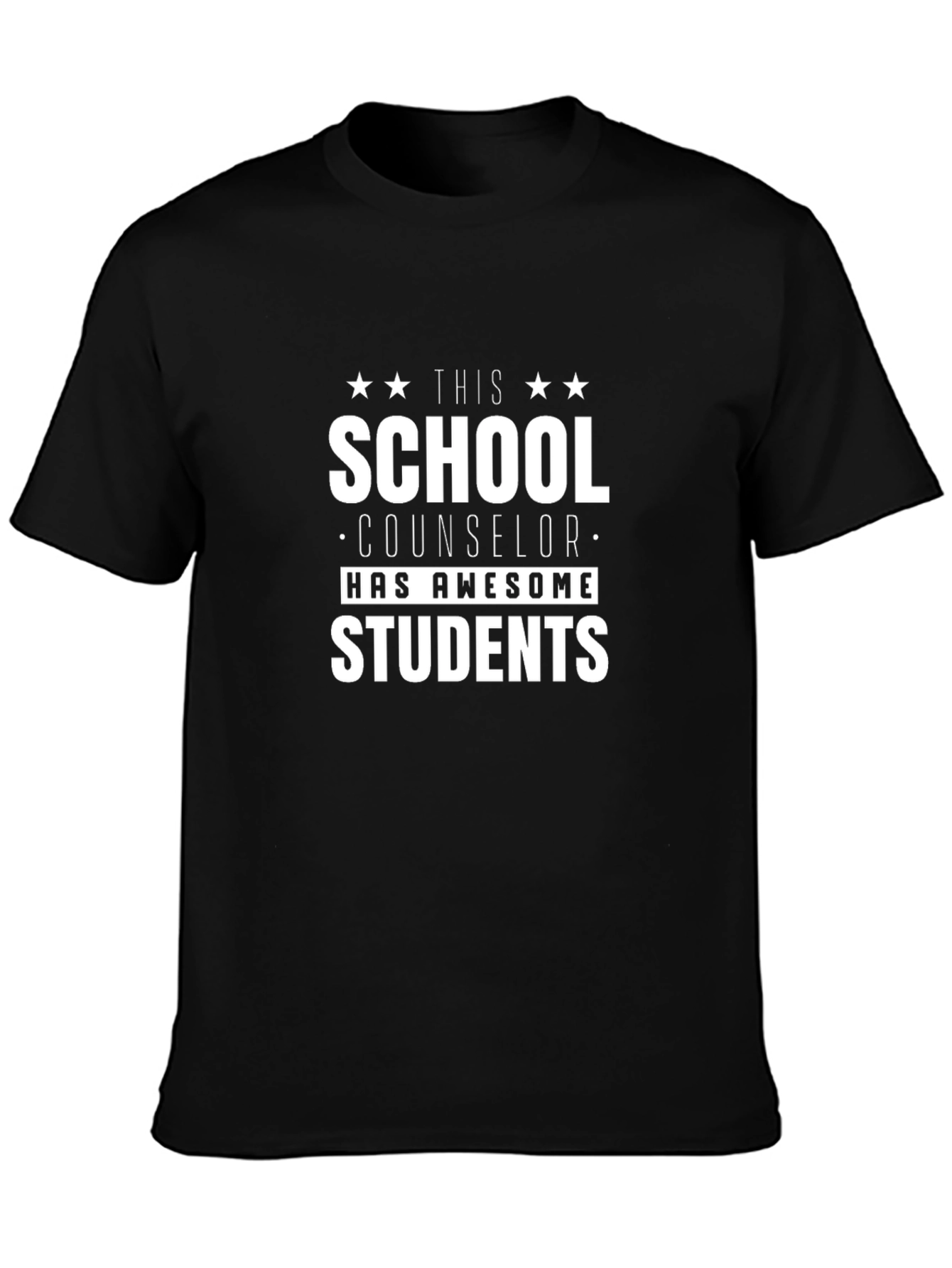 School Counselor Awesome Students T-Shirt
