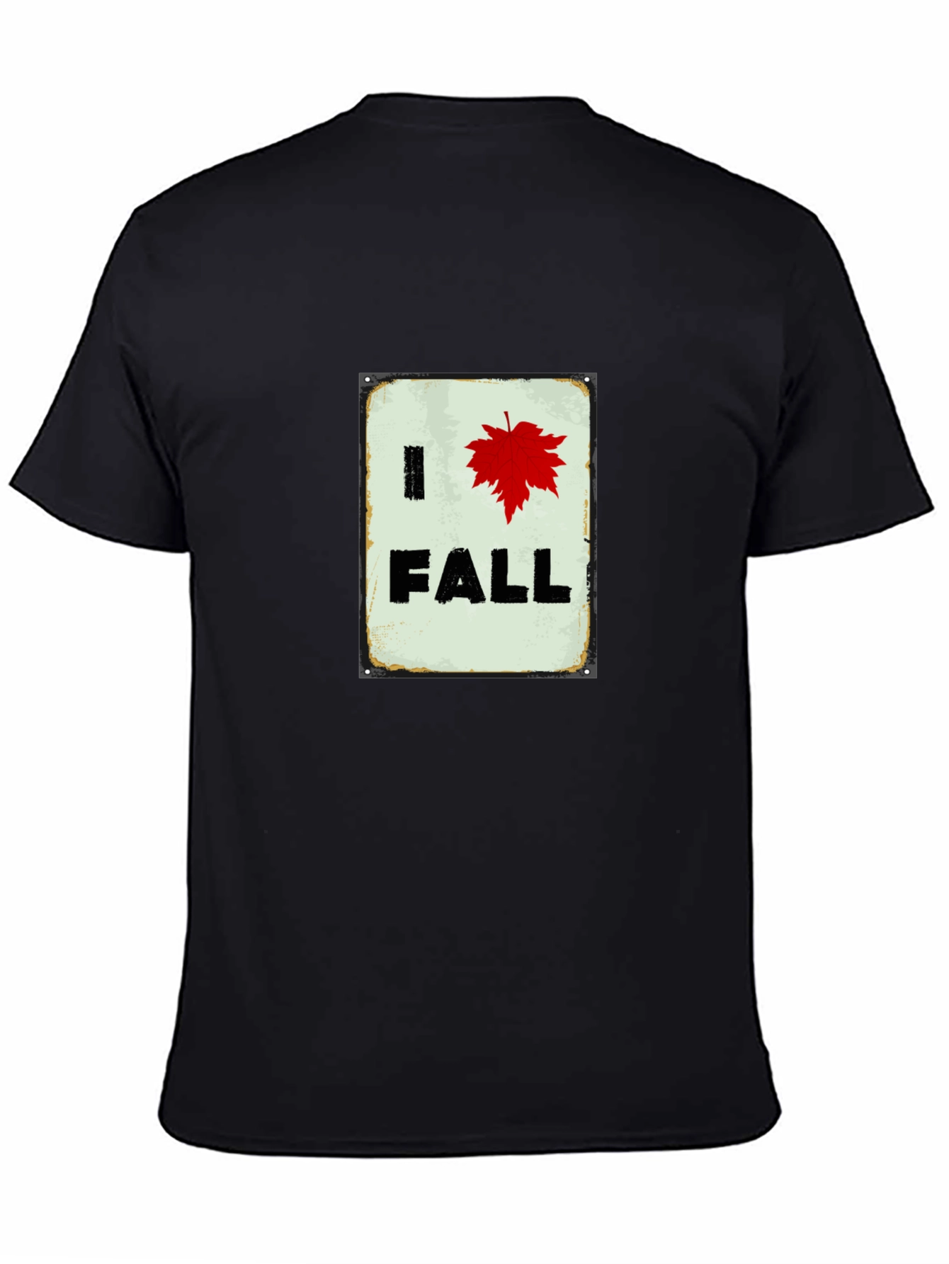 I Heart Fall T-Shirt - Red Leaf Autumn Tee