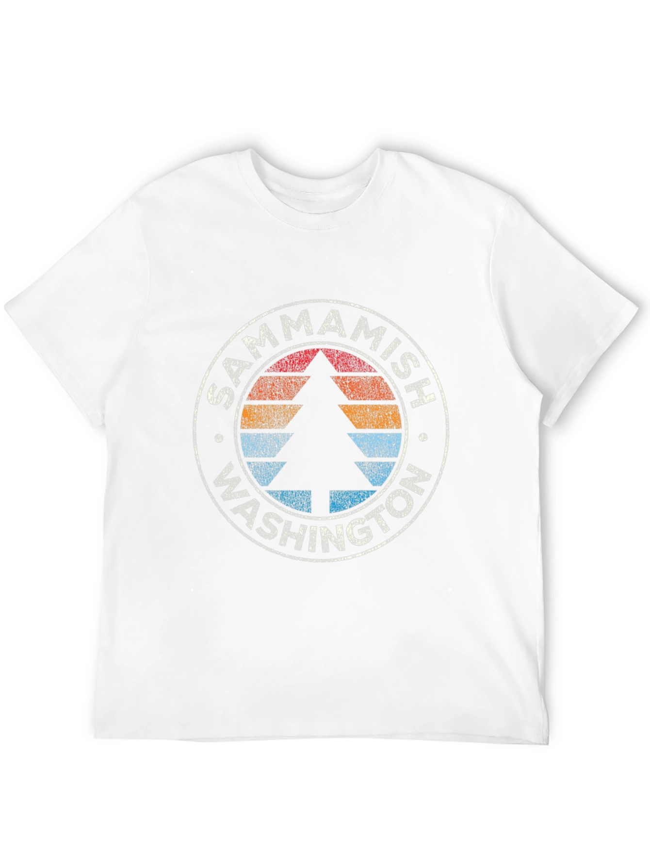 Sammamish Washington Tree Graphic T-Shirt
