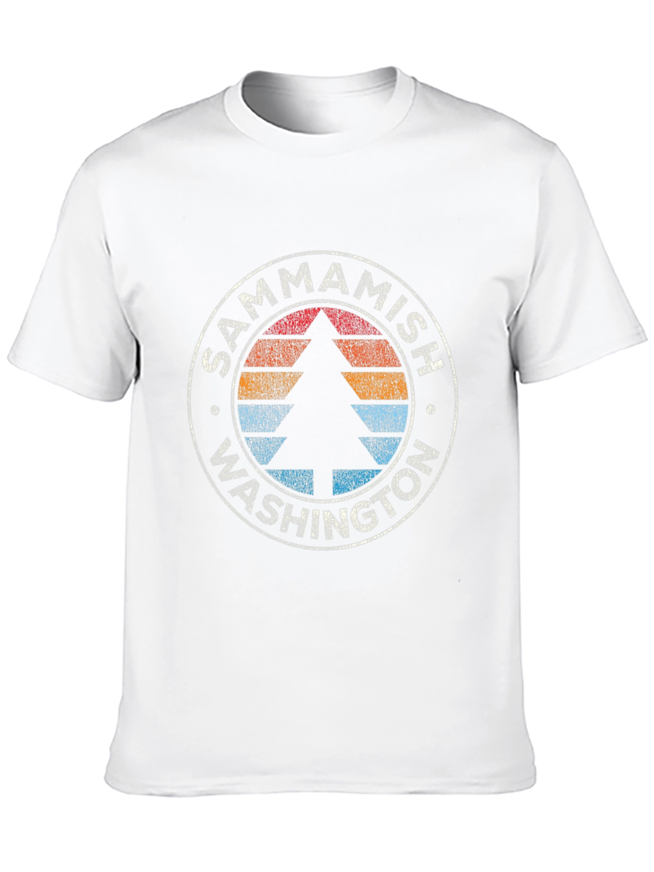Sammamish Washington Tree Graphic T-Shirt