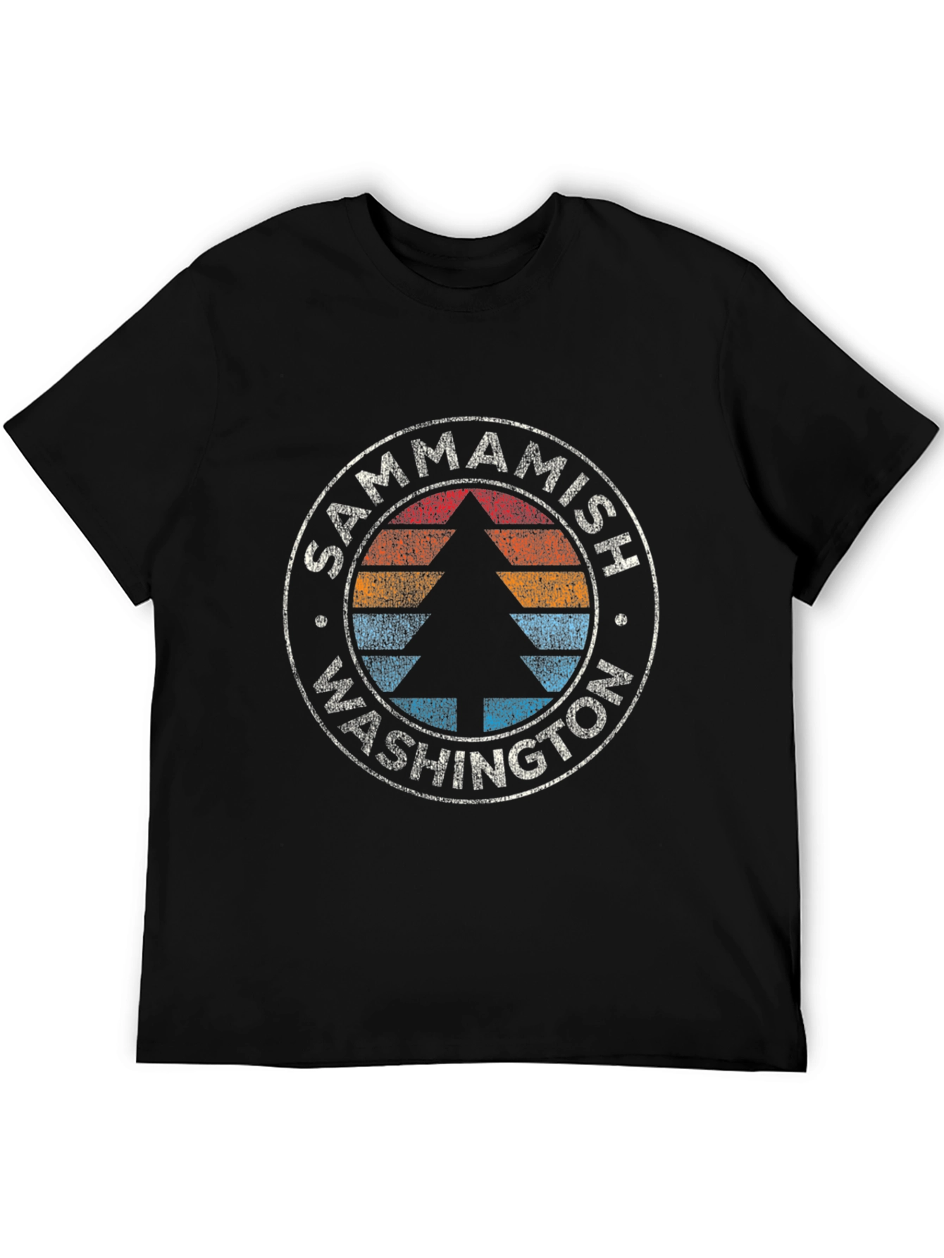 Sammamish Washington Tree Graphic T-Shirt