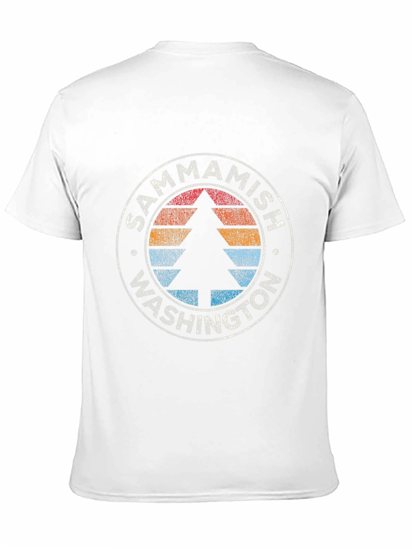Sammamish Washington Tree Graphic T-Shirt