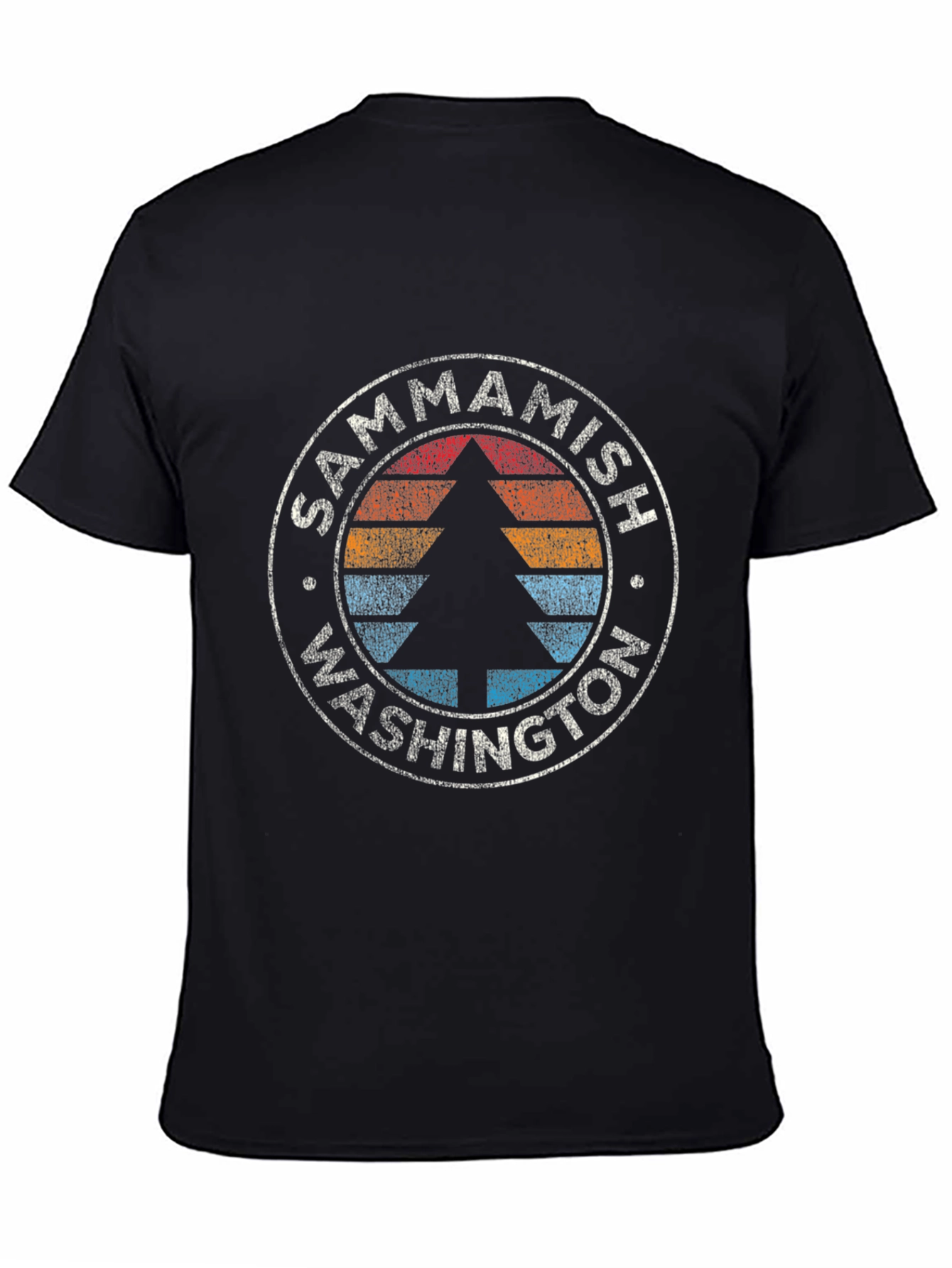 Sammamish Washington Tree Graphic T-Shirt