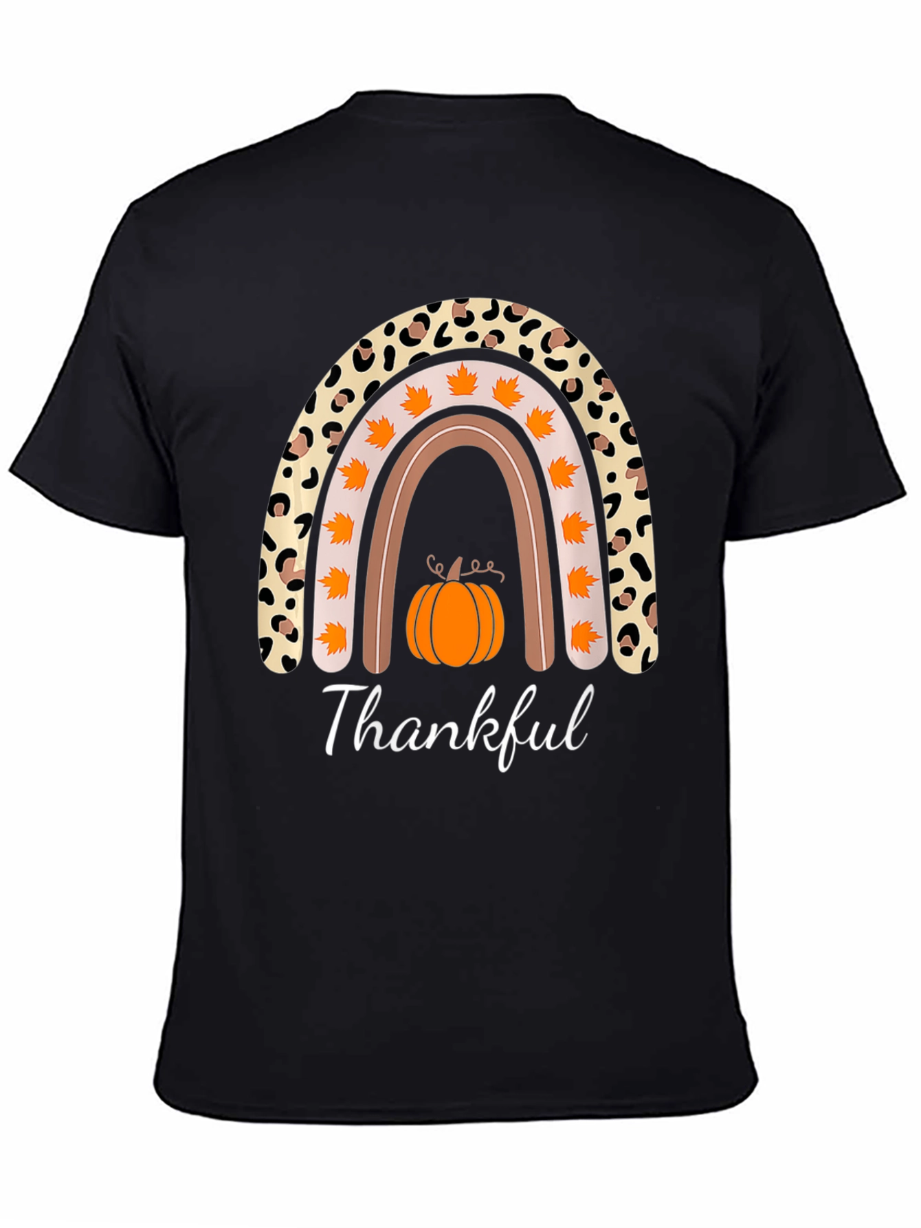 Thankful Fall Rainbow T-Shirt