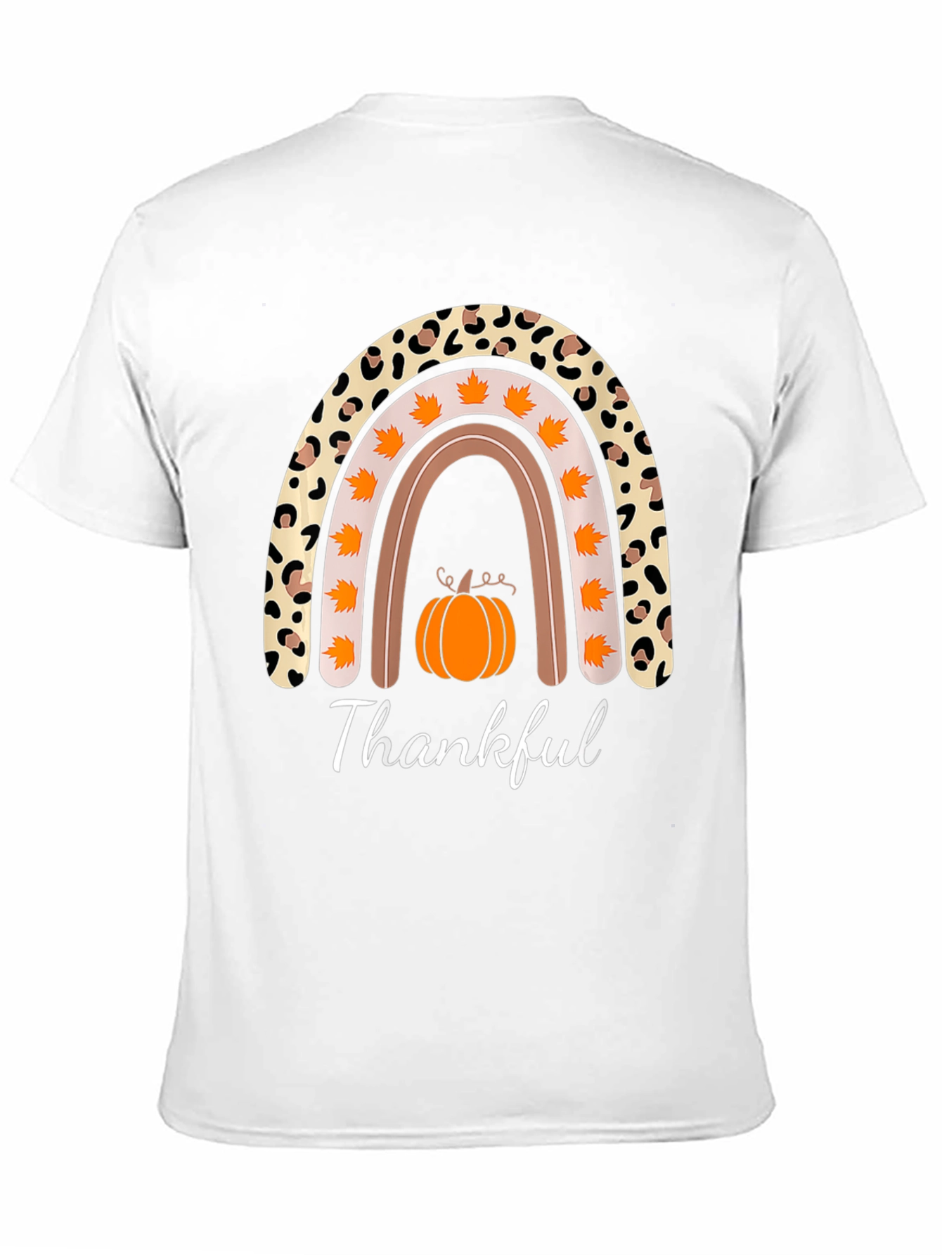 Thankful Fall Rainbow T-Shirt