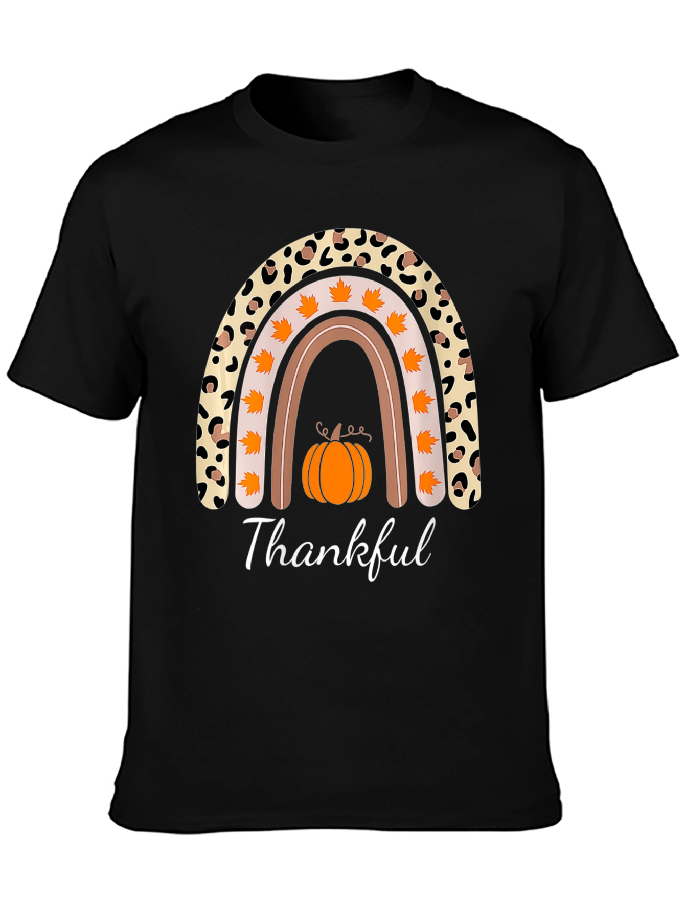 Thankful Fall Rainbow T-Shirt