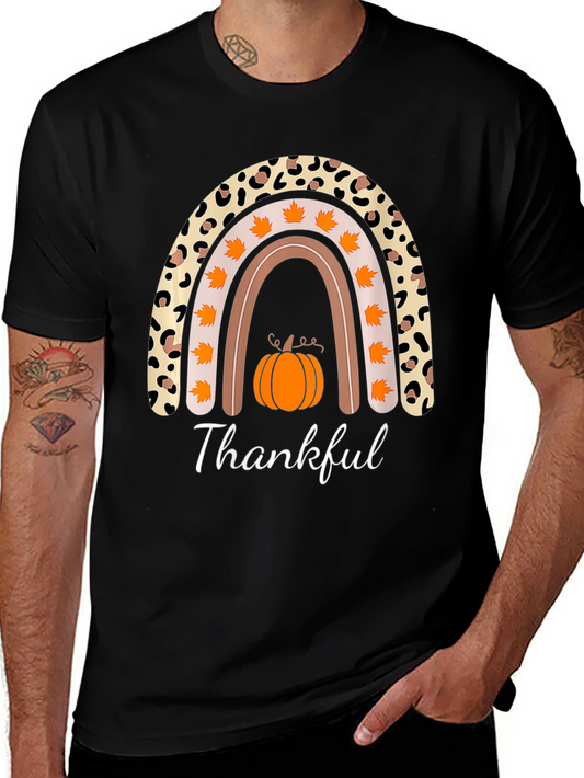 Thankful Fall Rainbow T-Shirt