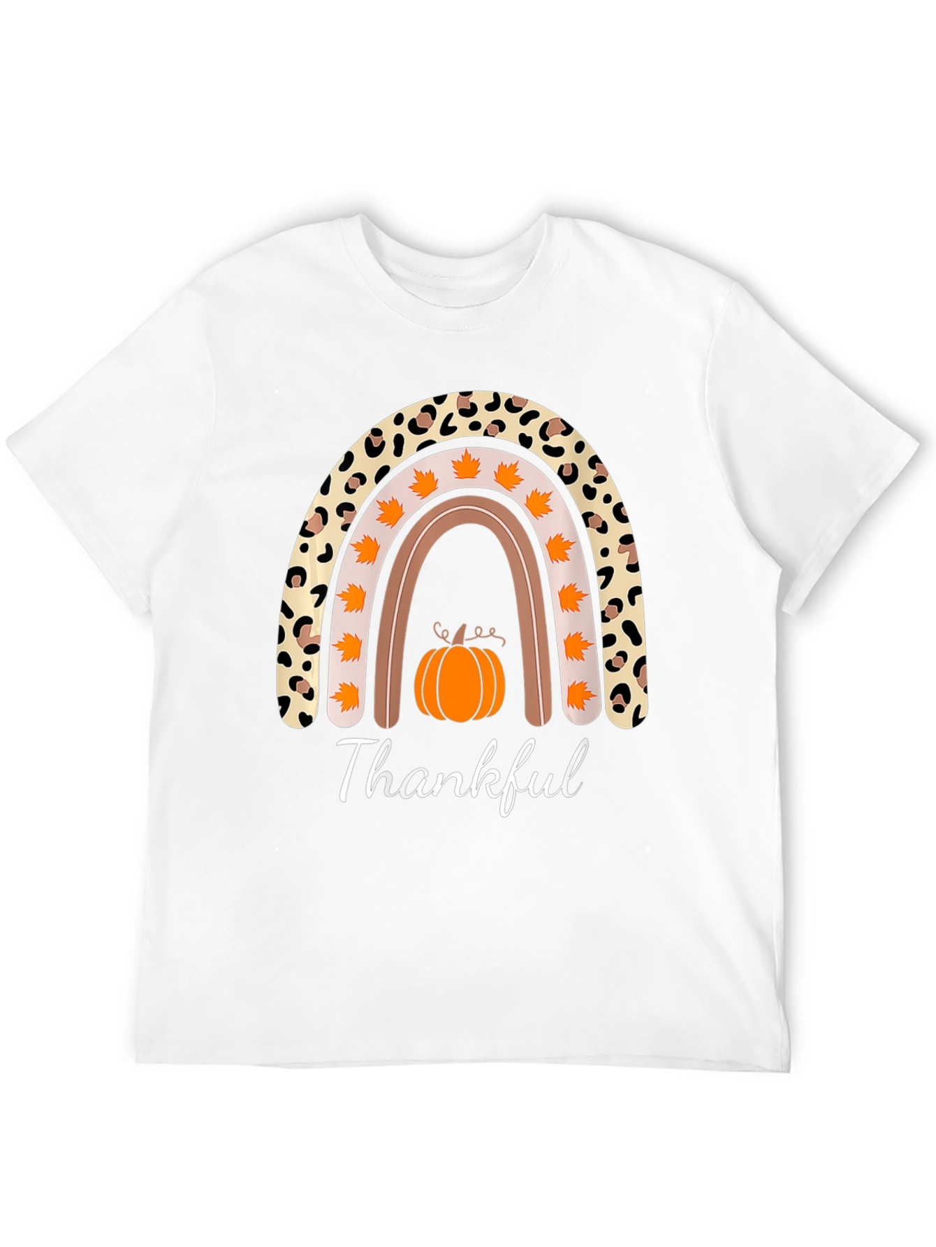 Thankful Fall Rainbow T-Shirt