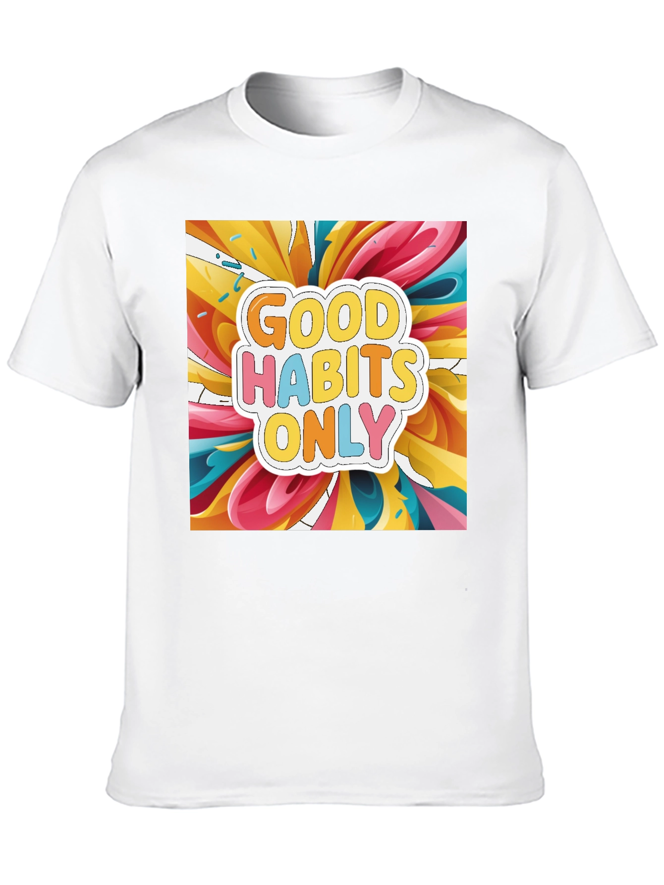 Good Habits Only Graphic Tee - Stylish Casual Wear