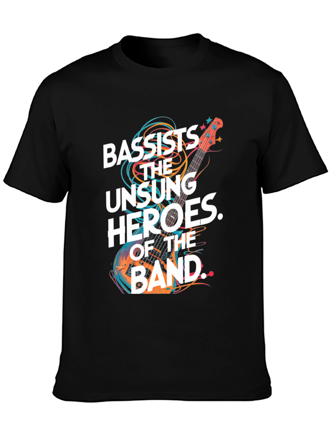 Bassist Unsung Hero Graphic Tee
