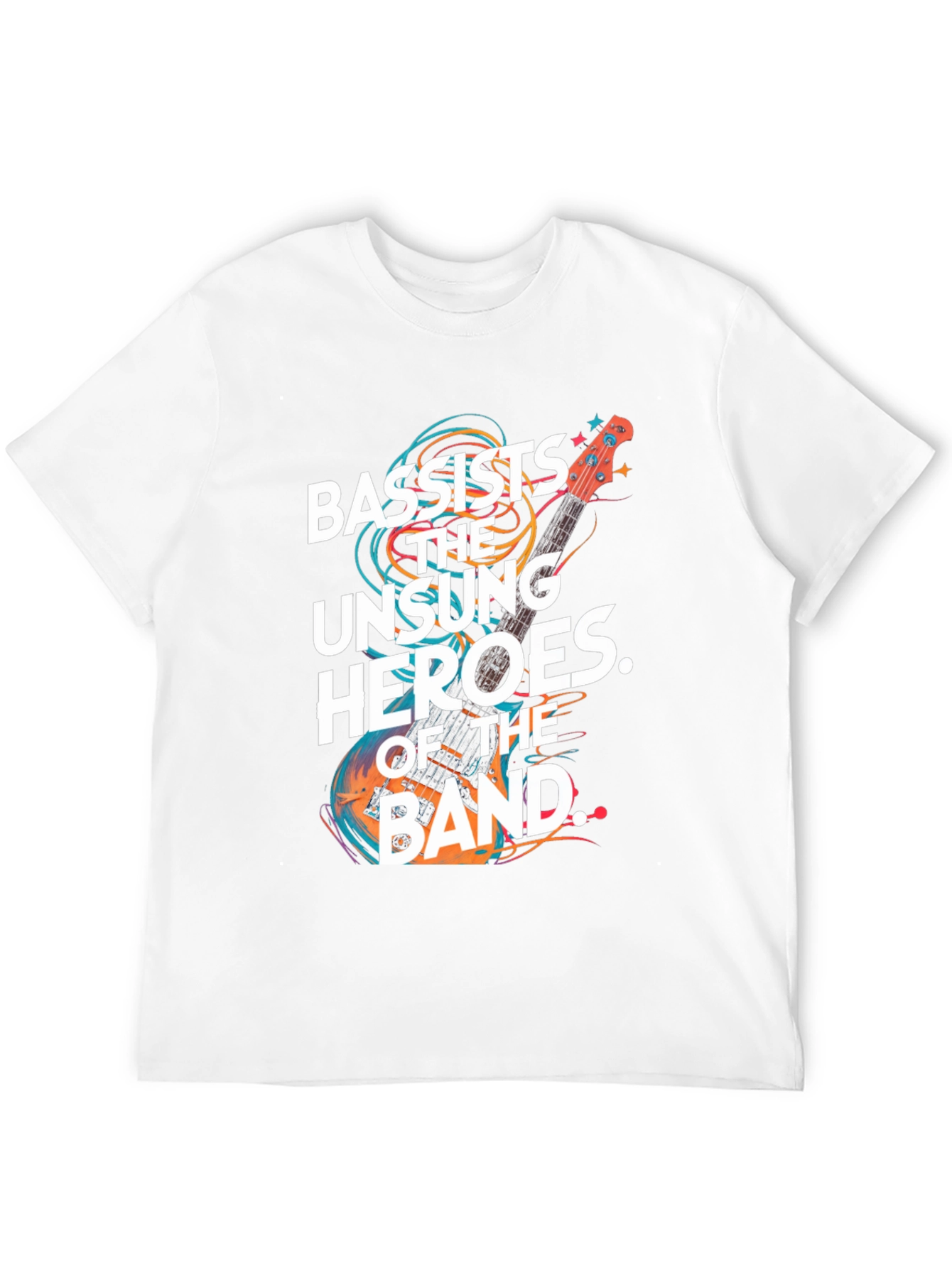 Bassist Unsung Hero Graphic Tee
