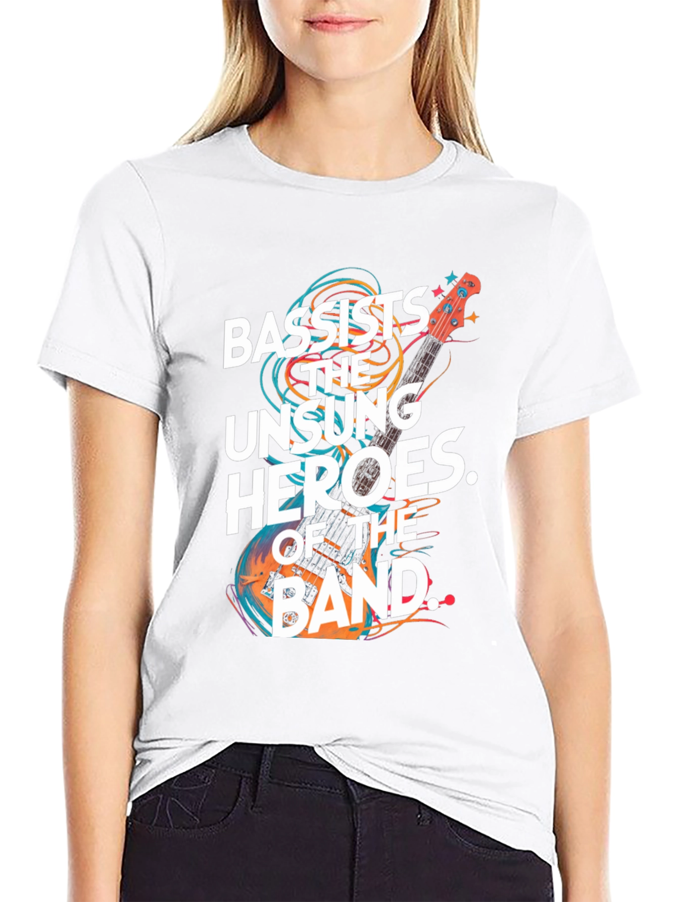 Bassist Unsung Hero Graphic Tee
