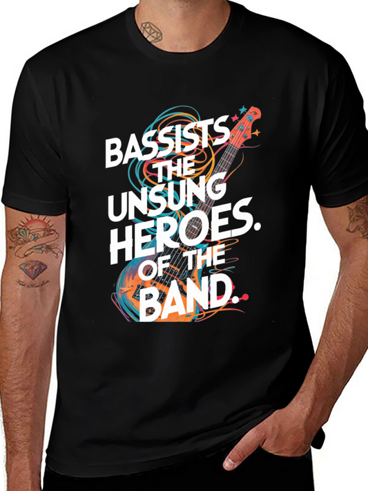 Bassist Unsung Hero Graphic Tee