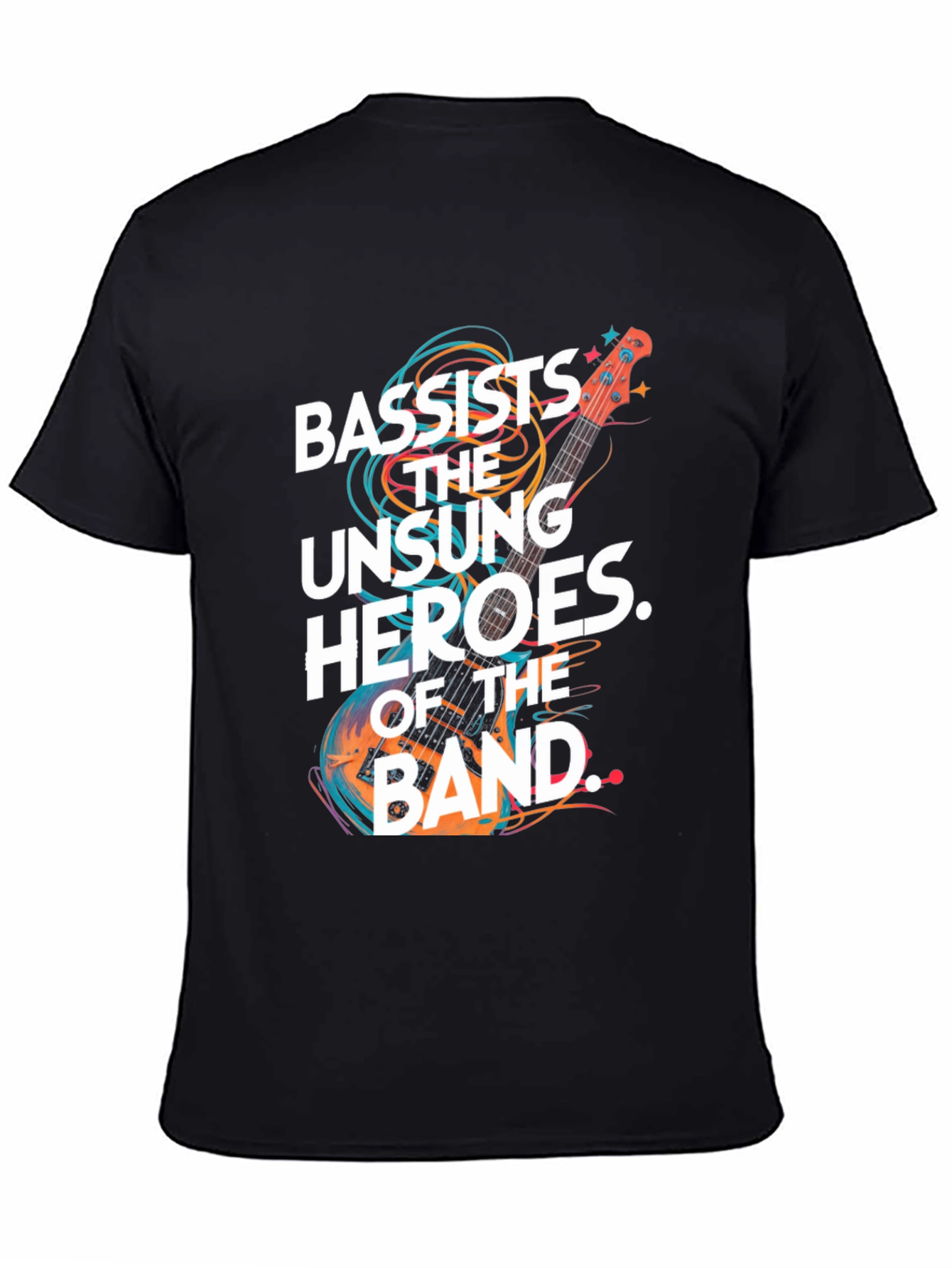 Bassist Unsung Hero Graphic Tee