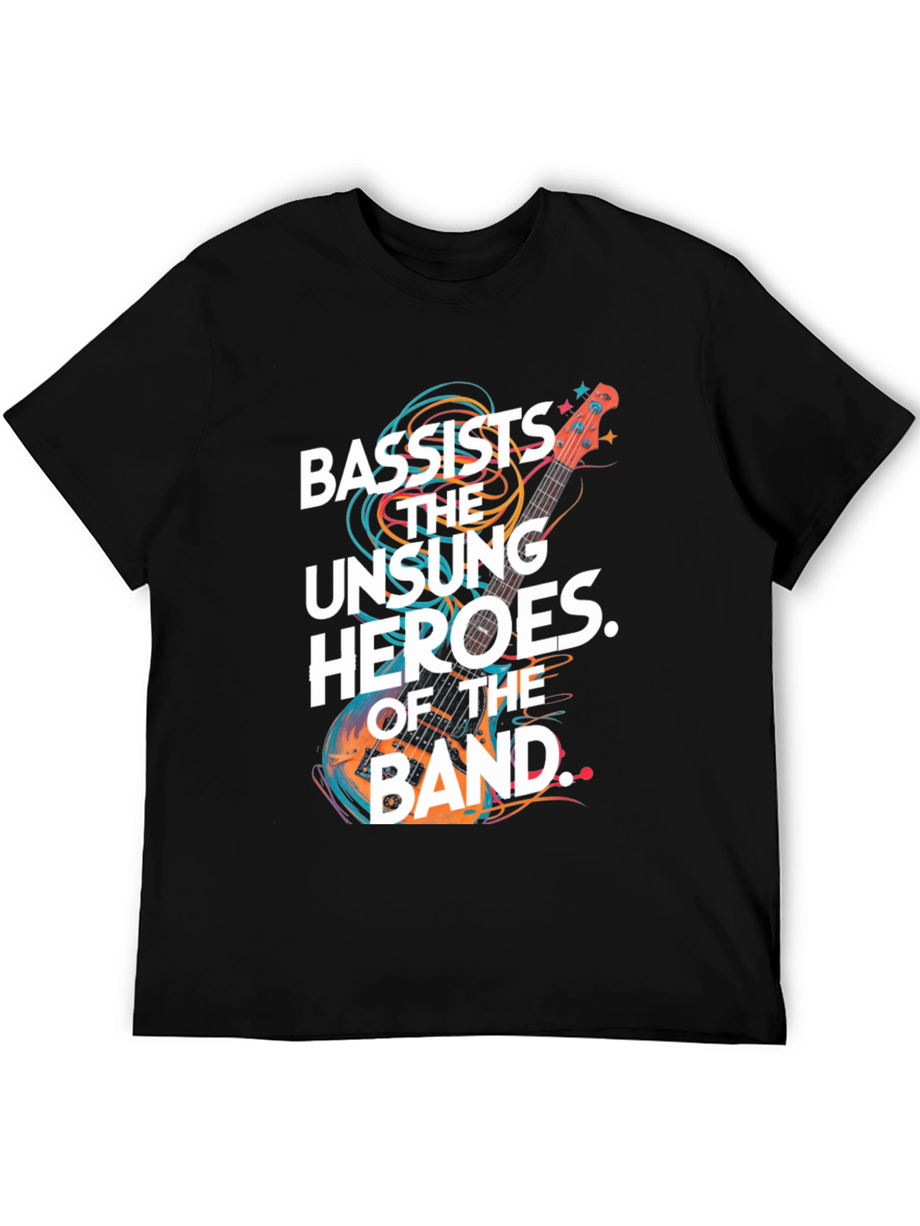 Bassist Unsung Hero Graphic Tee
