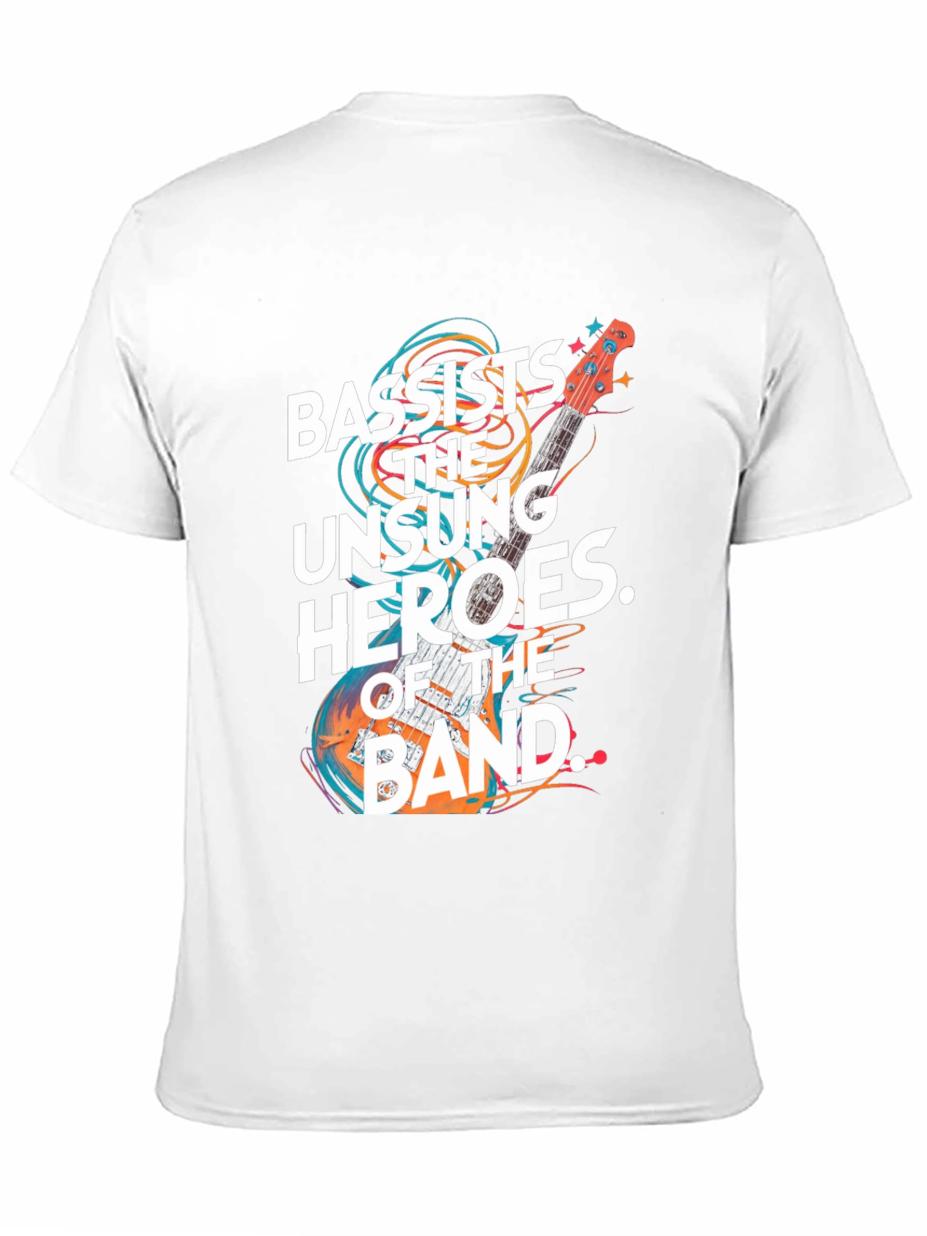 Bassist Unsung Hero Graphic Tee