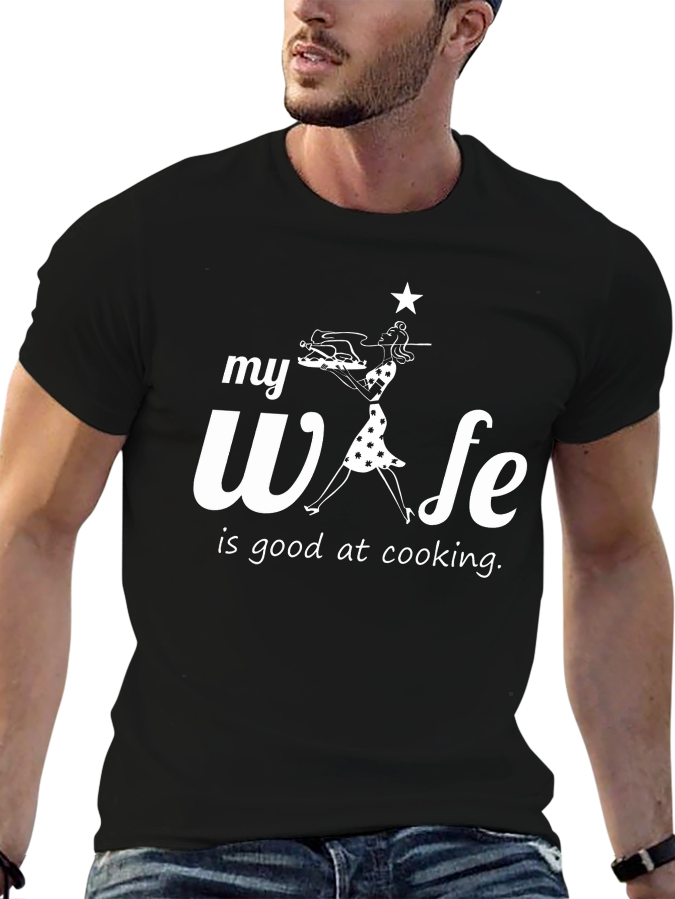 Funny My Wife Cooking T-Shirt