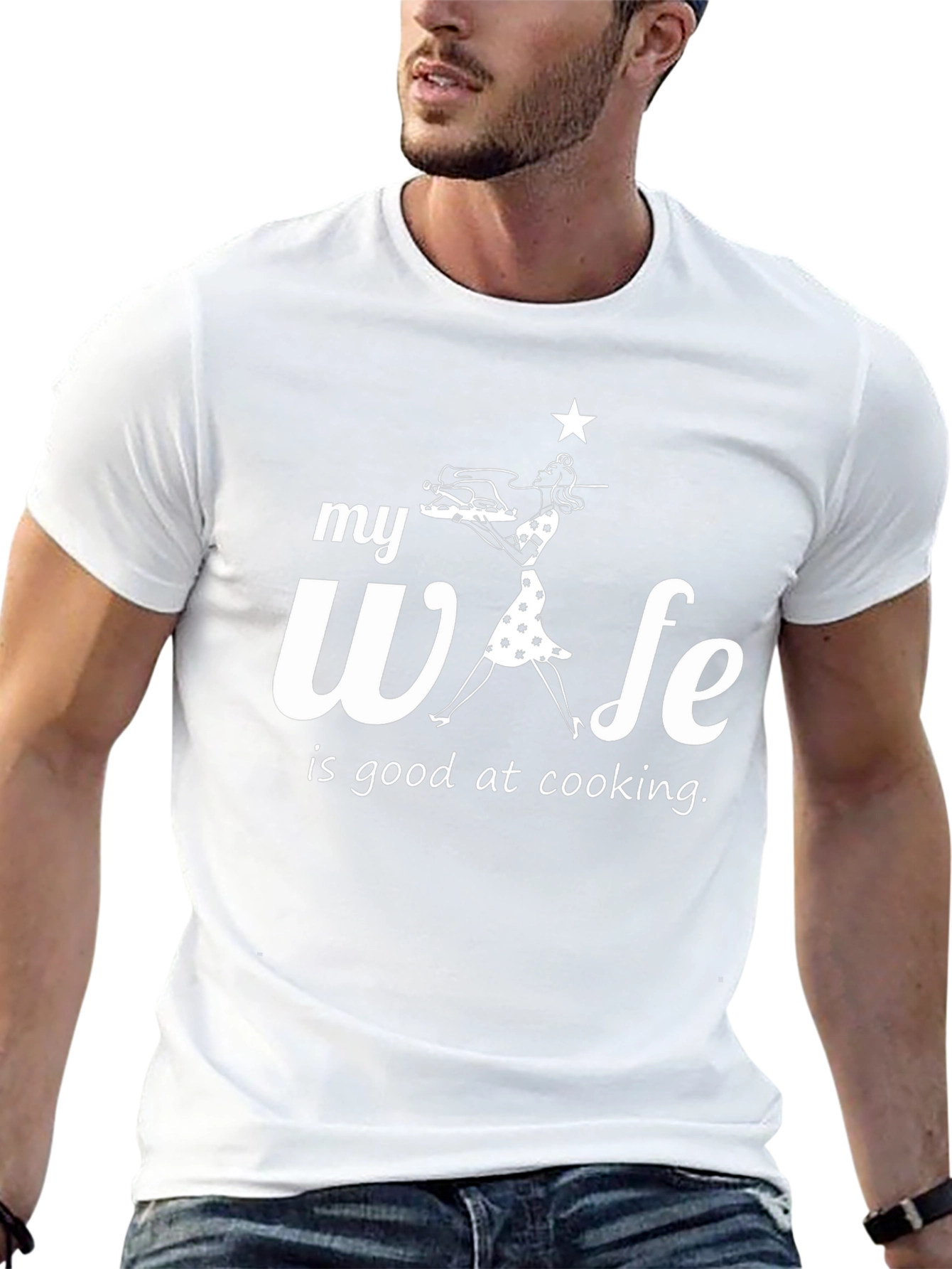 Funny My Wife Cooking T-Shirt