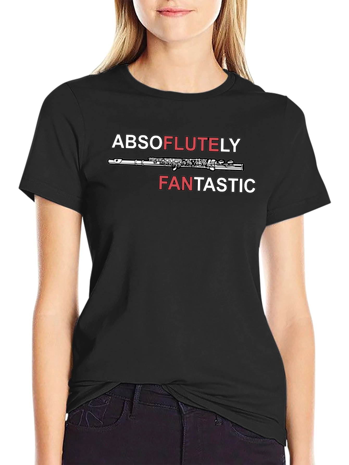 Absoflutely Fantastic Flute T-Shirt - Music Lover Tee