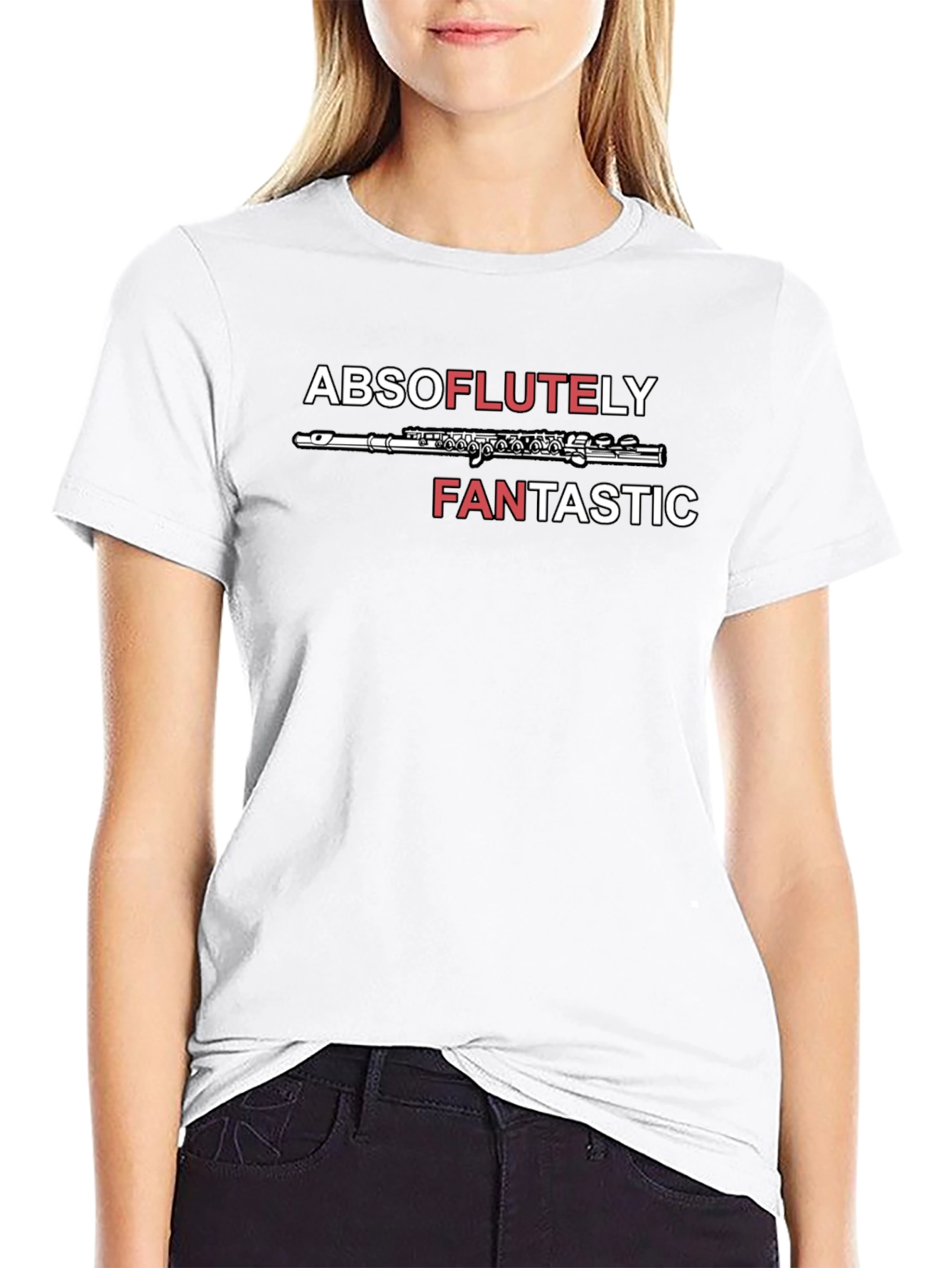 Absoflutely Fantastic Flute T-Shirt - Music Lover Tee