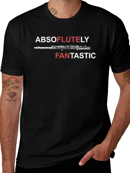 Absoflutely Fantastic Flute T-Shirt - Music Lover Tee