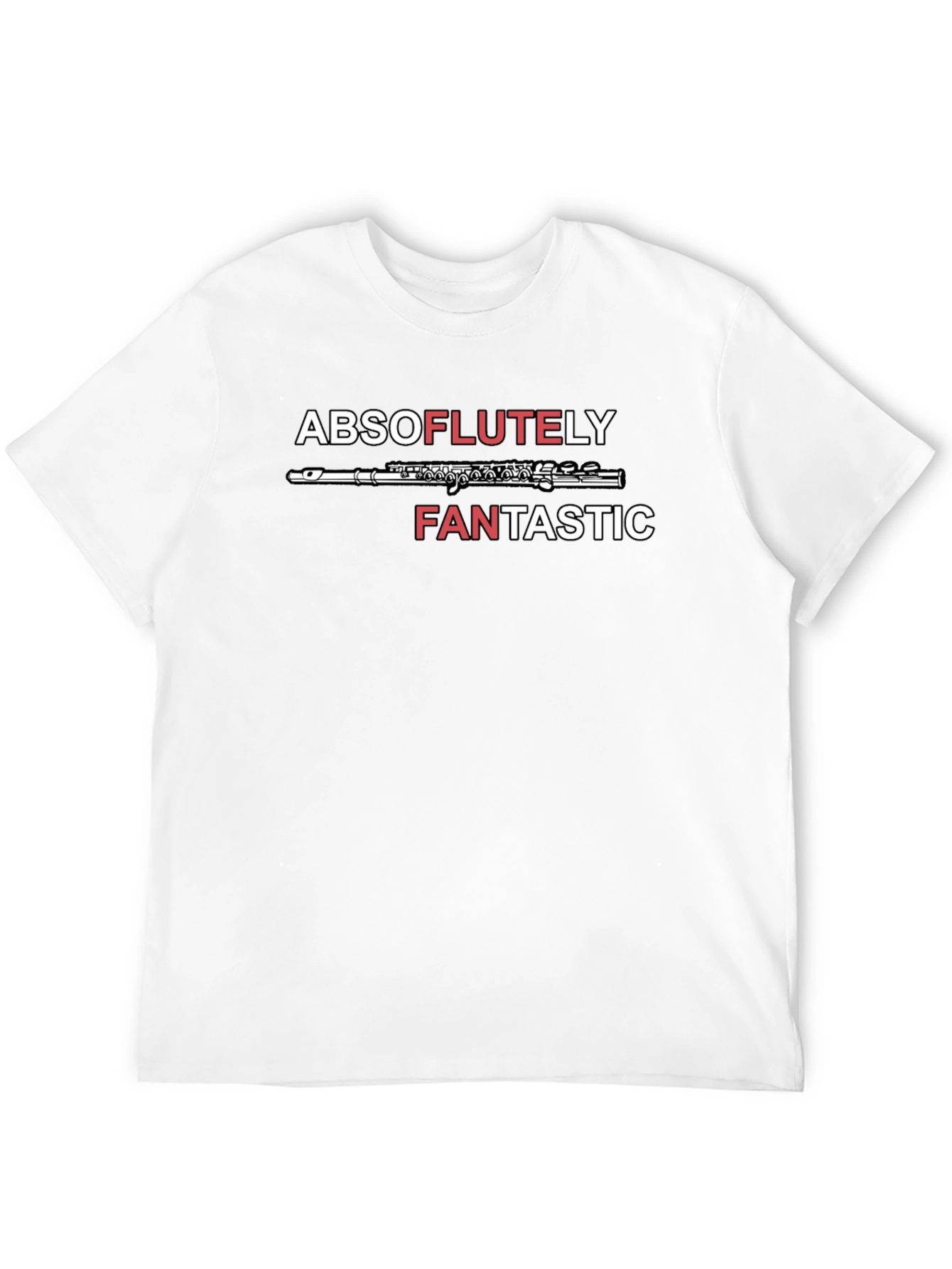 Absoflutely Fantastic Flute T-Shirt - Music Lover Tee