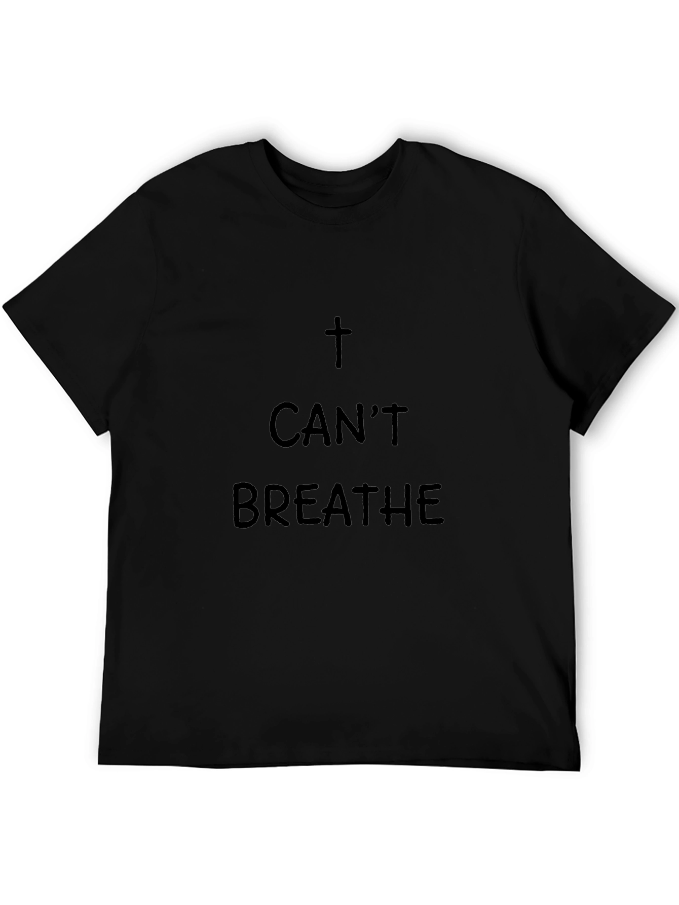 I Cant Breathe Graphic Tee - Black