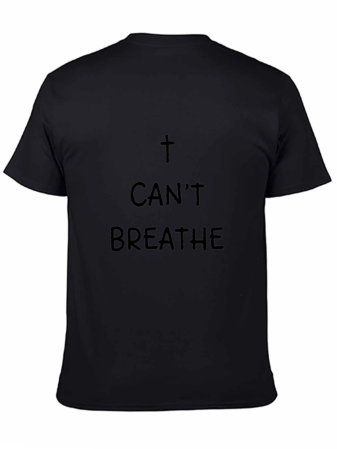 I Cant Breathe Graphic Tee - Black