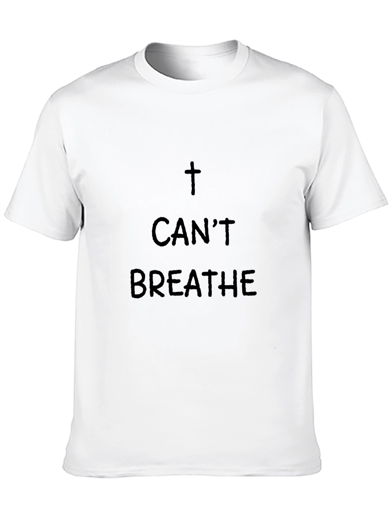 I Cant Breathe Graphic Tee - Black