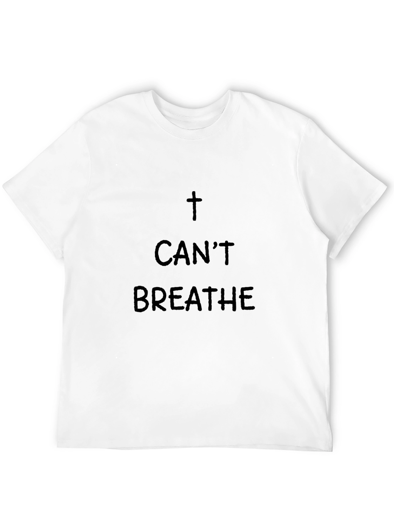 I Cant Breathe Graphic Tee - Black