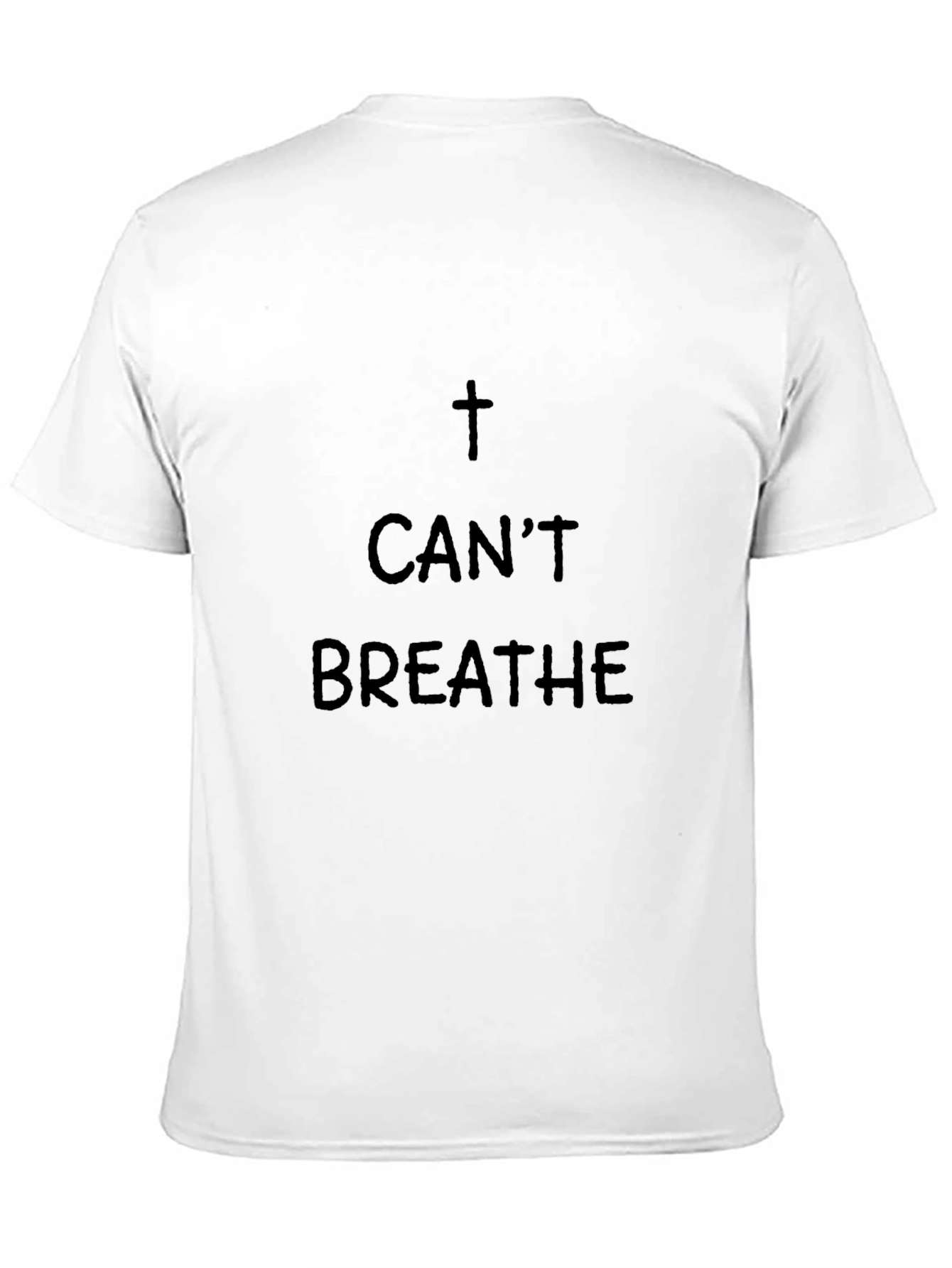 I Cant Breathe Graphic Tee - Black