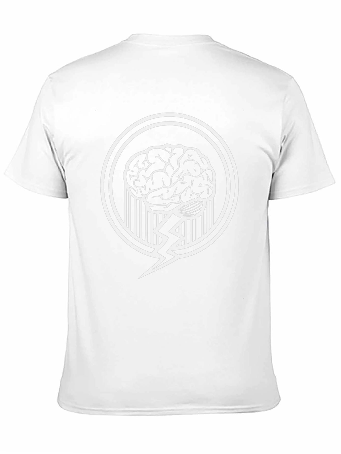 Brain Power T-Shirt - Black Graphic Tee