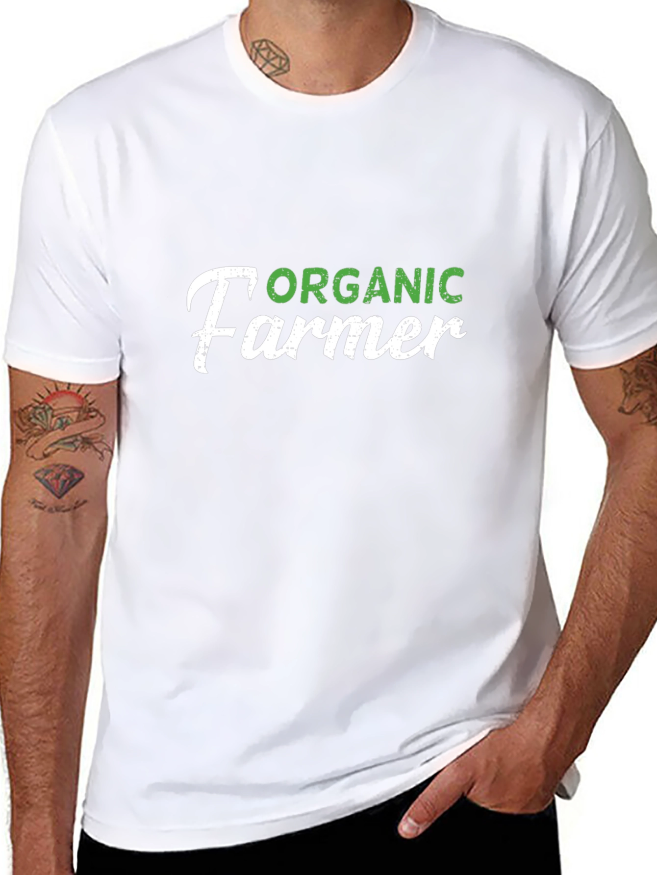 Organic Farmer T-Shirt - Eco-Friendly Tee
