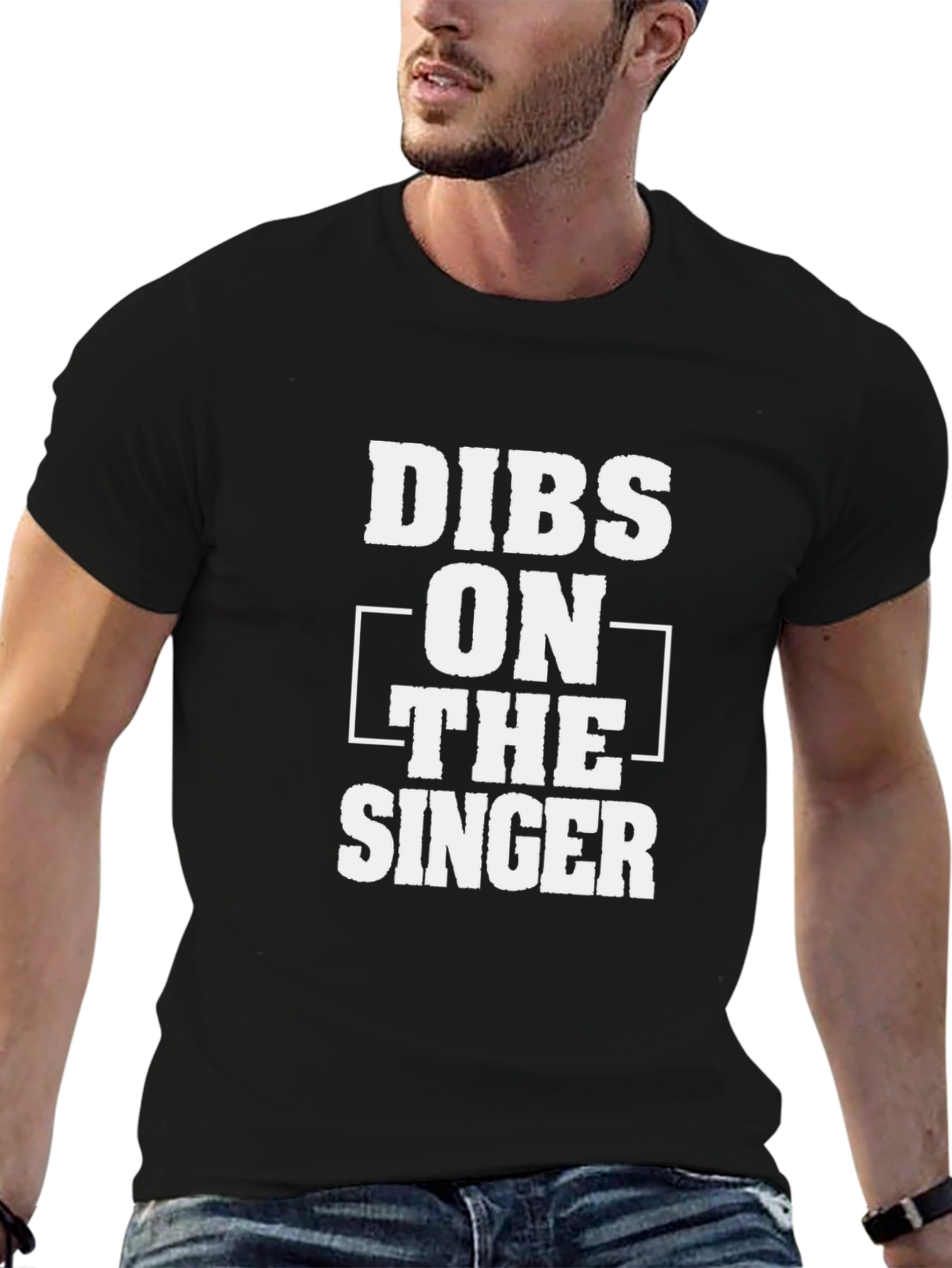 Dibs on the Singer - Funny Graphic Tee
