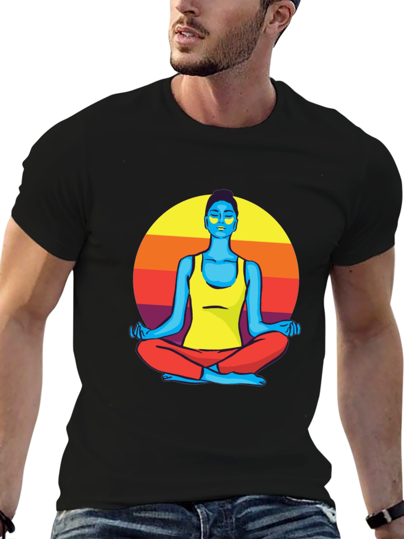 Zen Meditation T-Shirt: Relax & Find Your Inner Peace